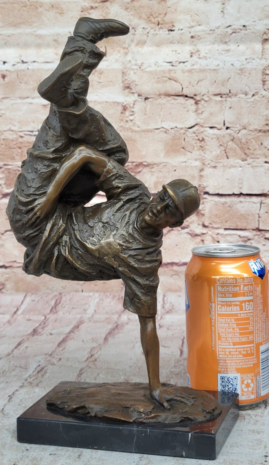 Signed Original Vibrant sculptures celebrate breakdancing culture Gift Decor