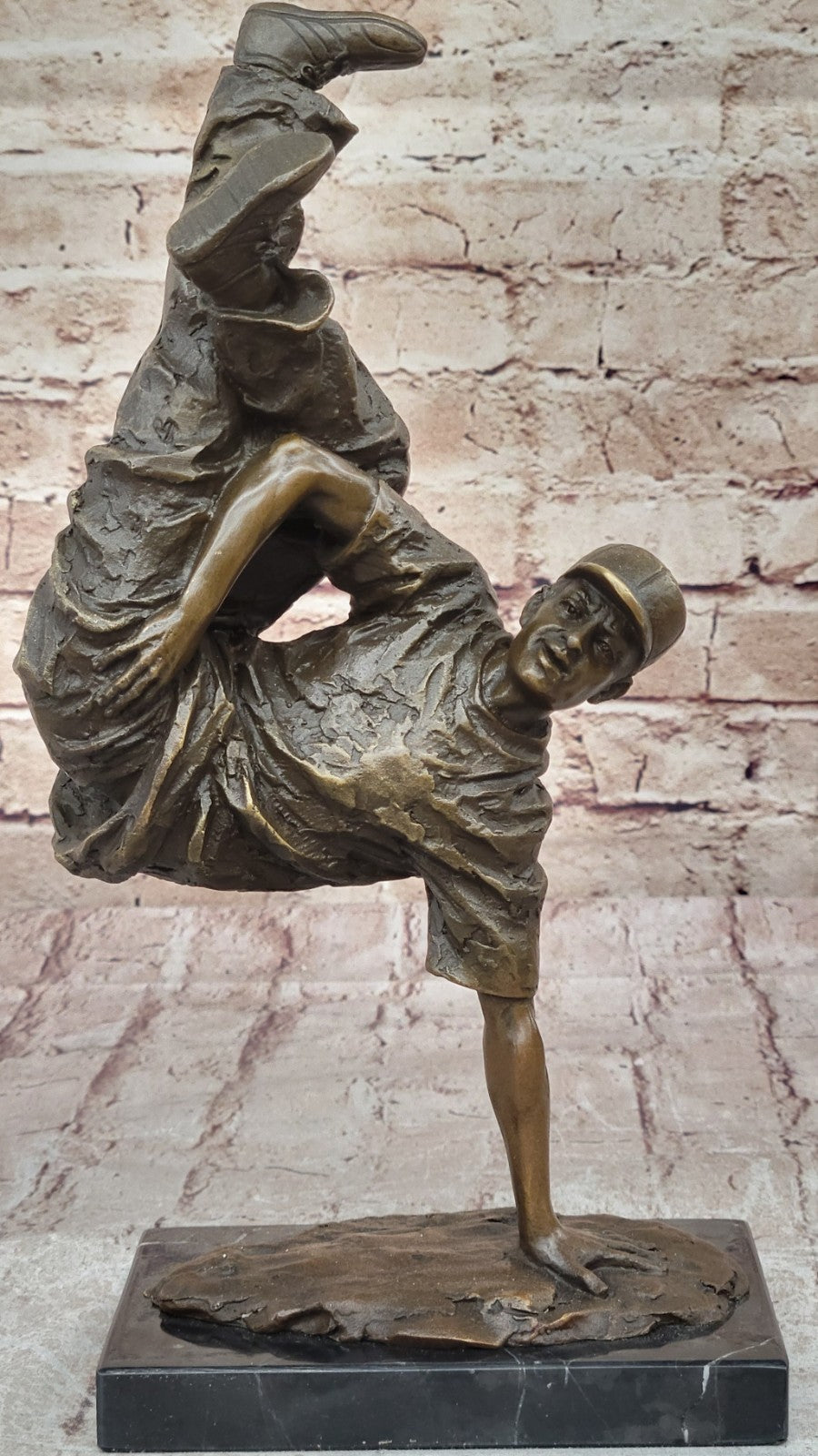 Signed Original Vibrant sculptures celebrate breakdancing culture Gift Decor