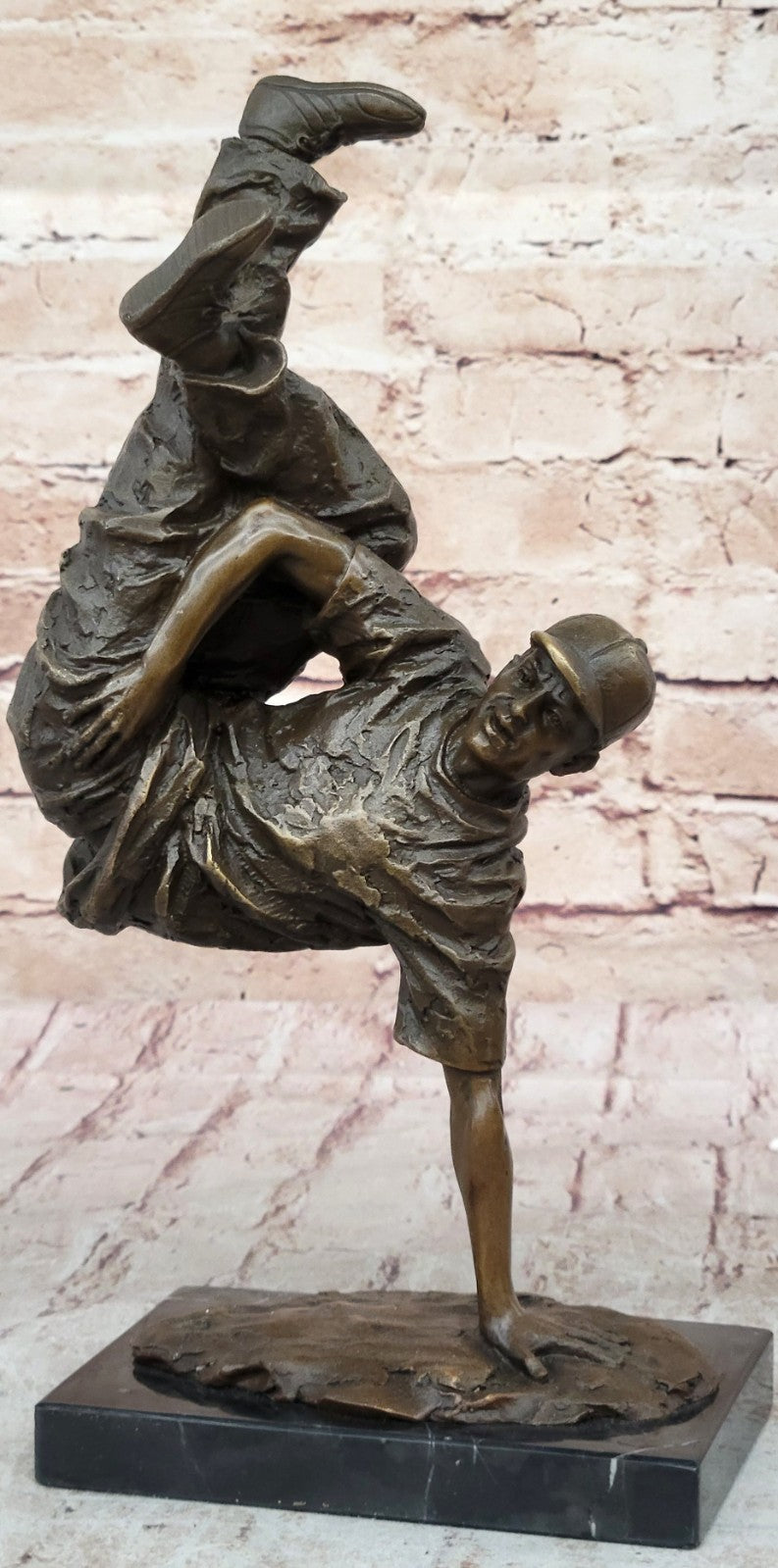 Signed Original Vibrant sculptures celebrate breakdancing culture Gift Decor