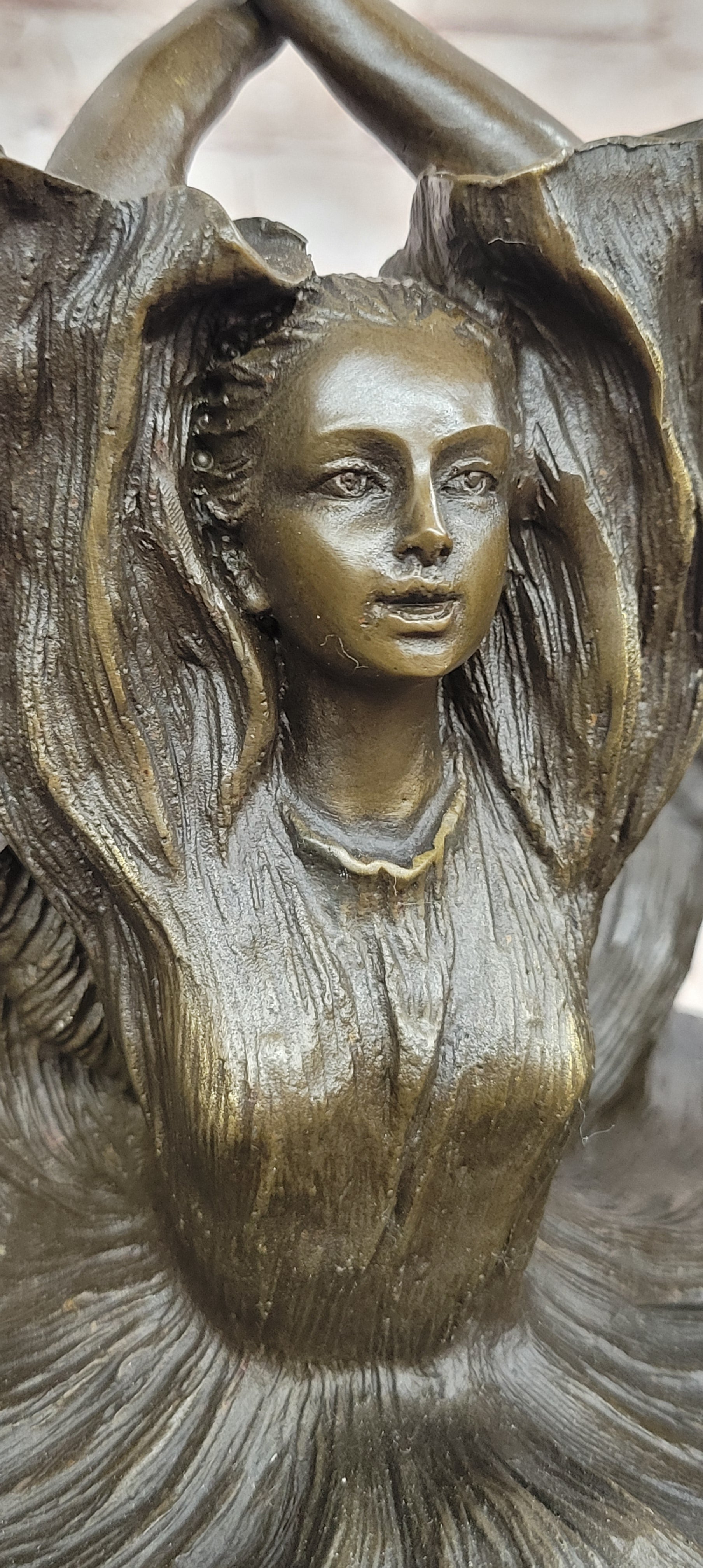 Signed Aldo Vitaleh Bronze Fashion Figure Museum Quality Artwork