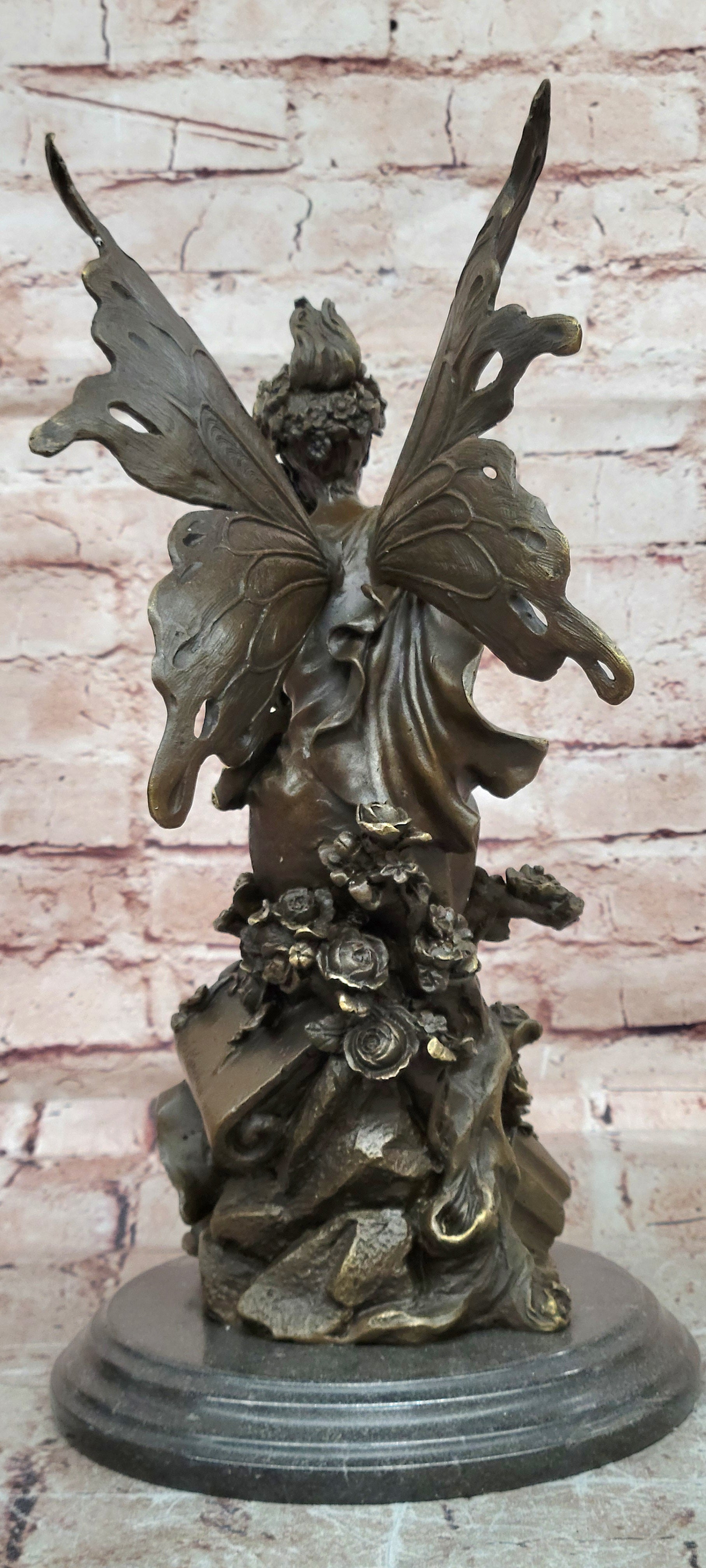 Mavchi Bronze Wood Nymph Sculpture Highly Detailed Fantasy Artwork