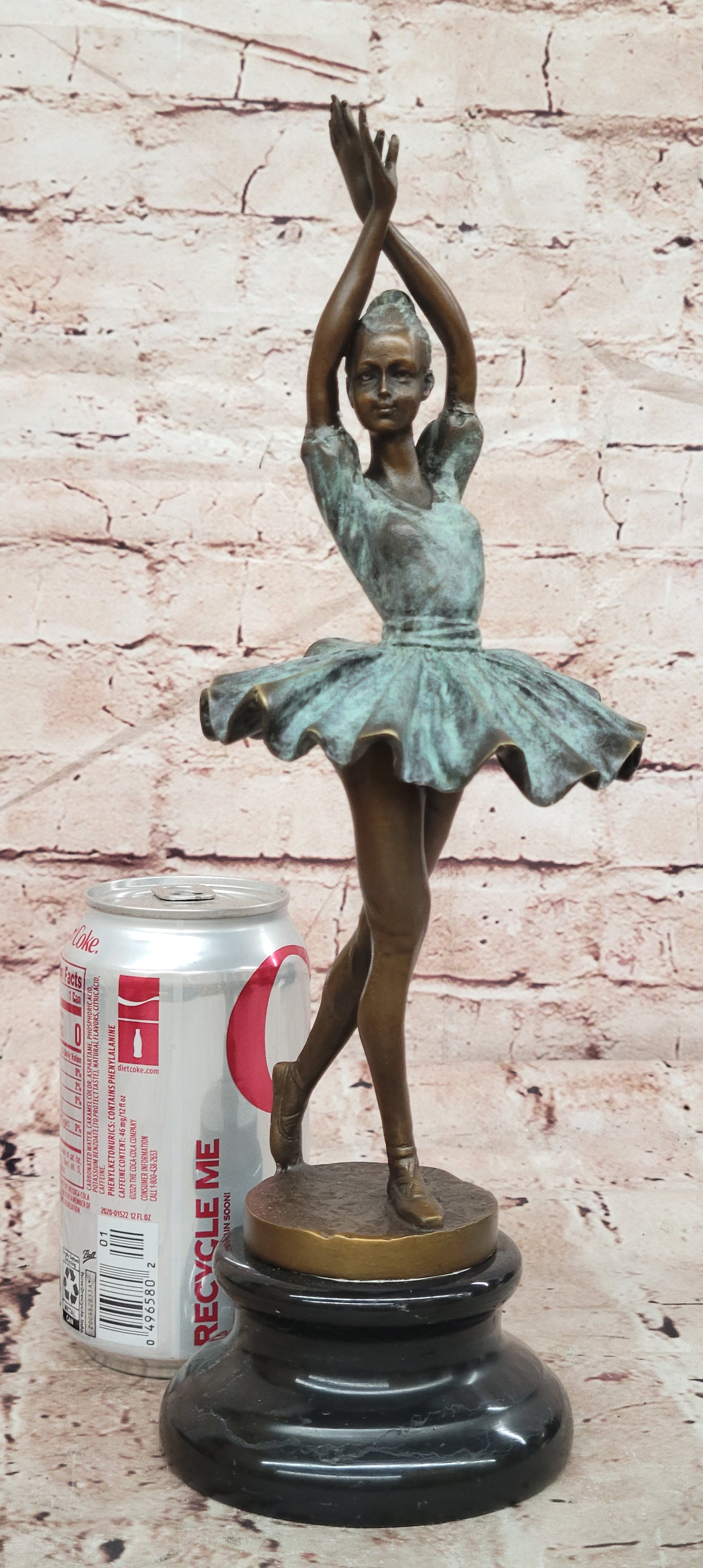 Milo Bronze Ballet Dancer Sculpture Prima Ballerina Fine Art Collectible Statue