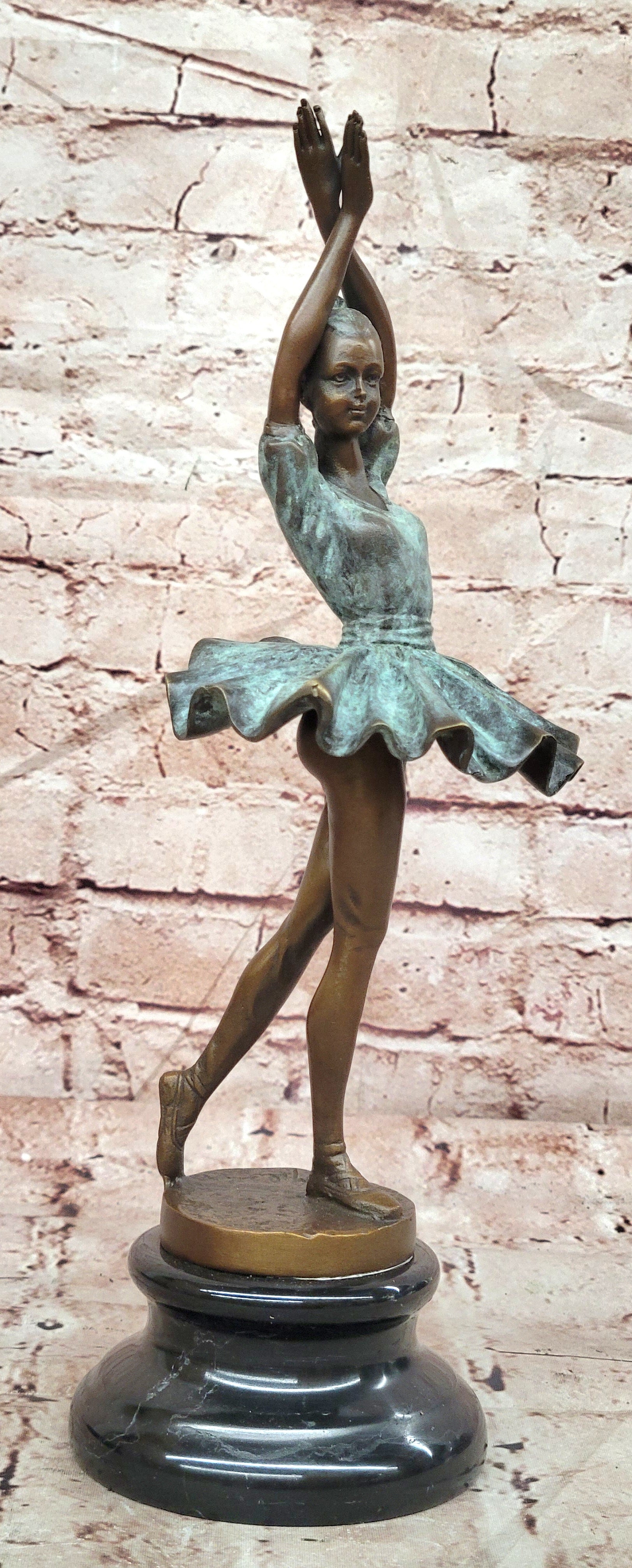 Milo Bronze Ballet Dancer Sculpture Prima Ballerina Fine Art Collectible Statue