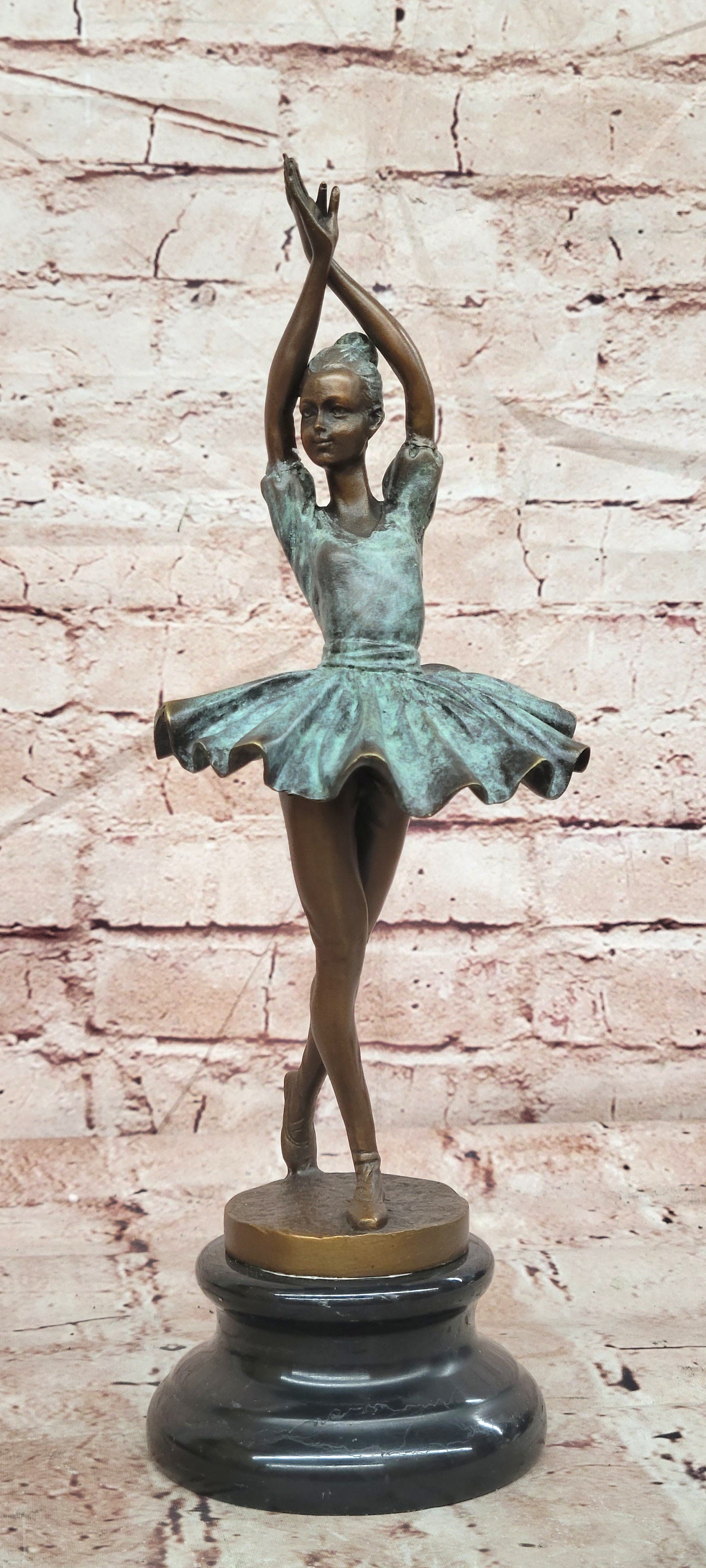 Milo Bronze Ballet Dancer Sculpture Prima Ballerina Fine Art Collectible Statue