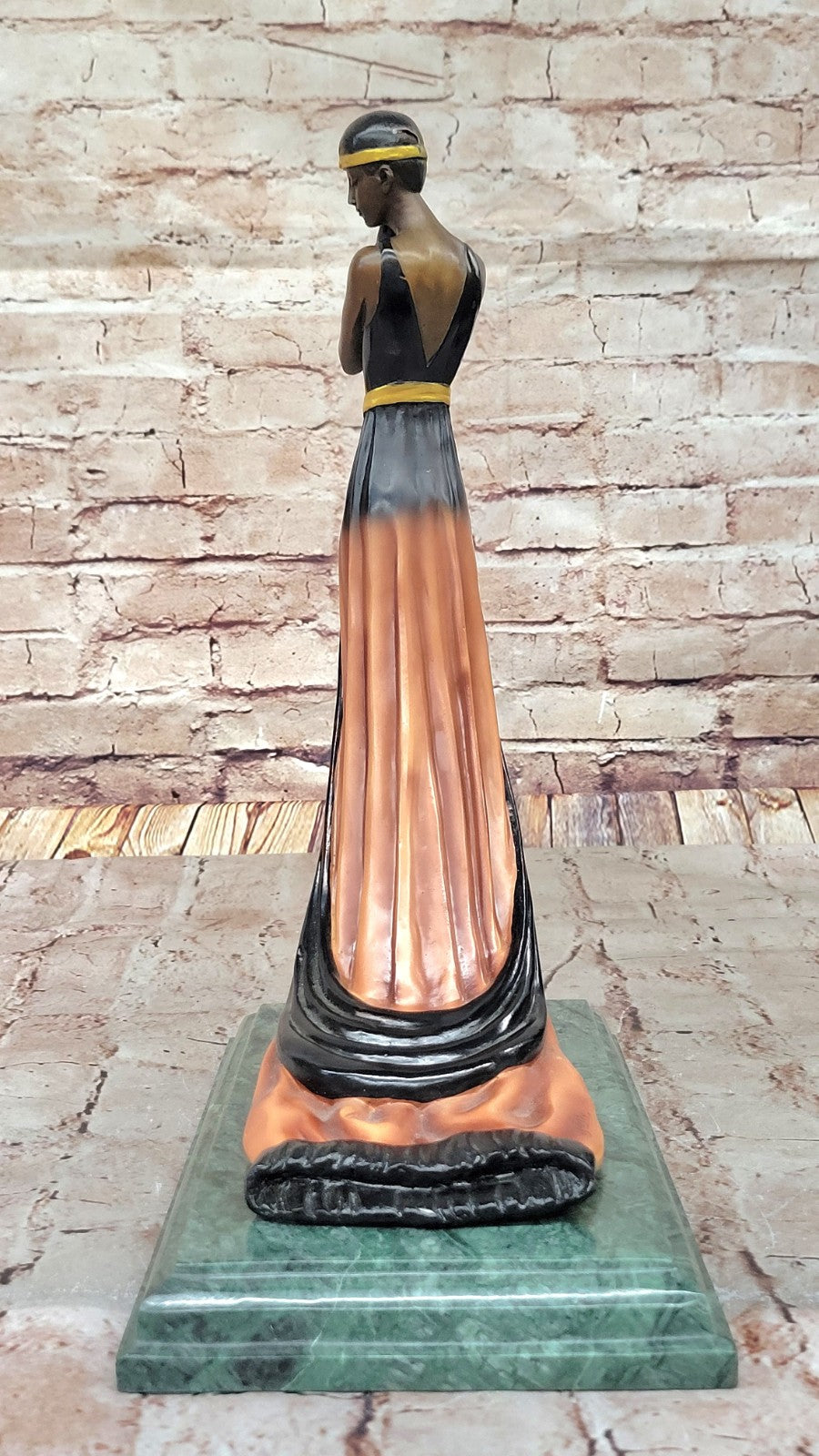 Large Size Bronze art nouveau statue Nymph of the Fields Made by Lost Wax Statue