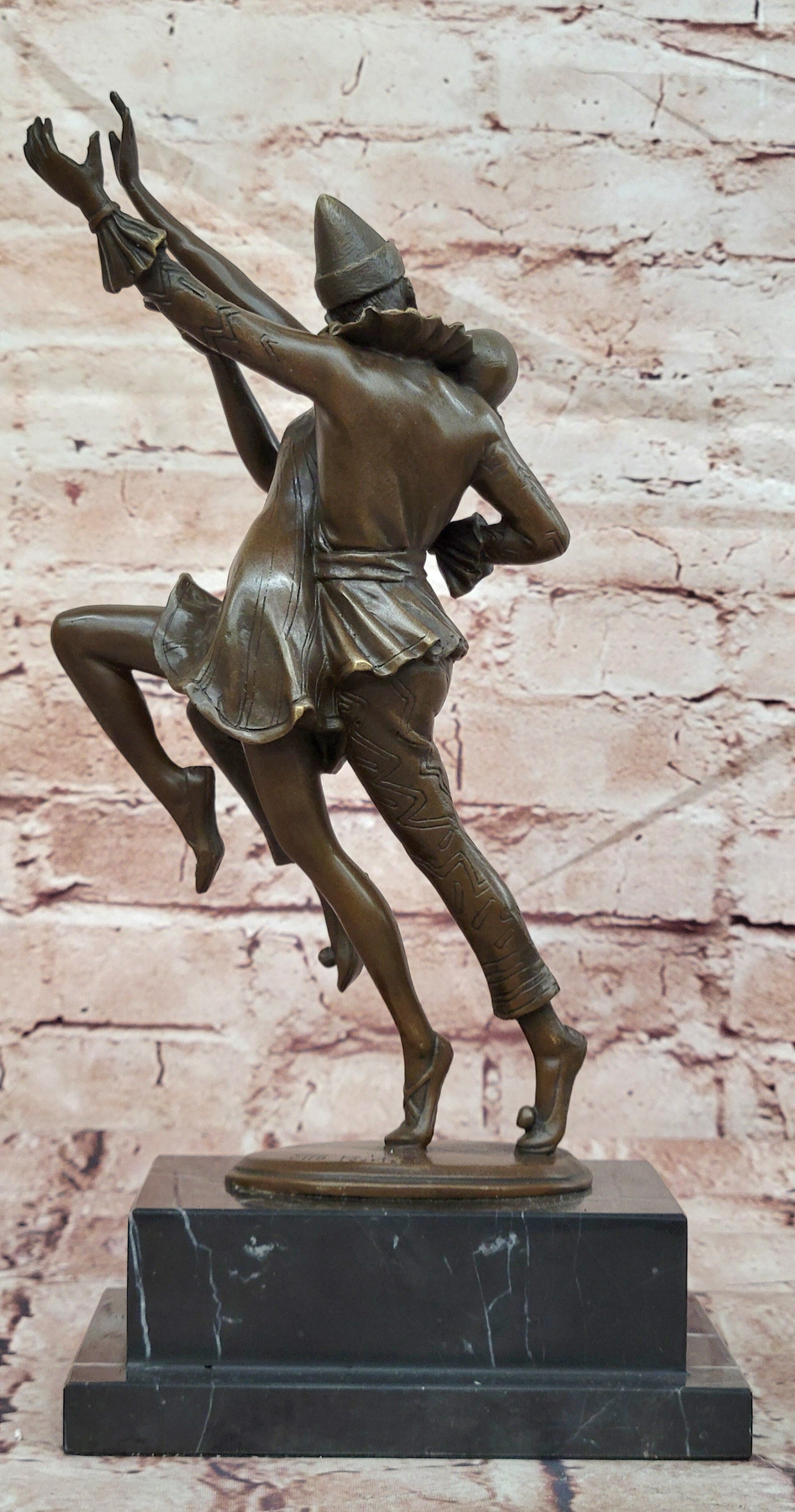 Otto Poertzel Bronze Dancing Figures Statue Art Deco Museum Quality Sculpture