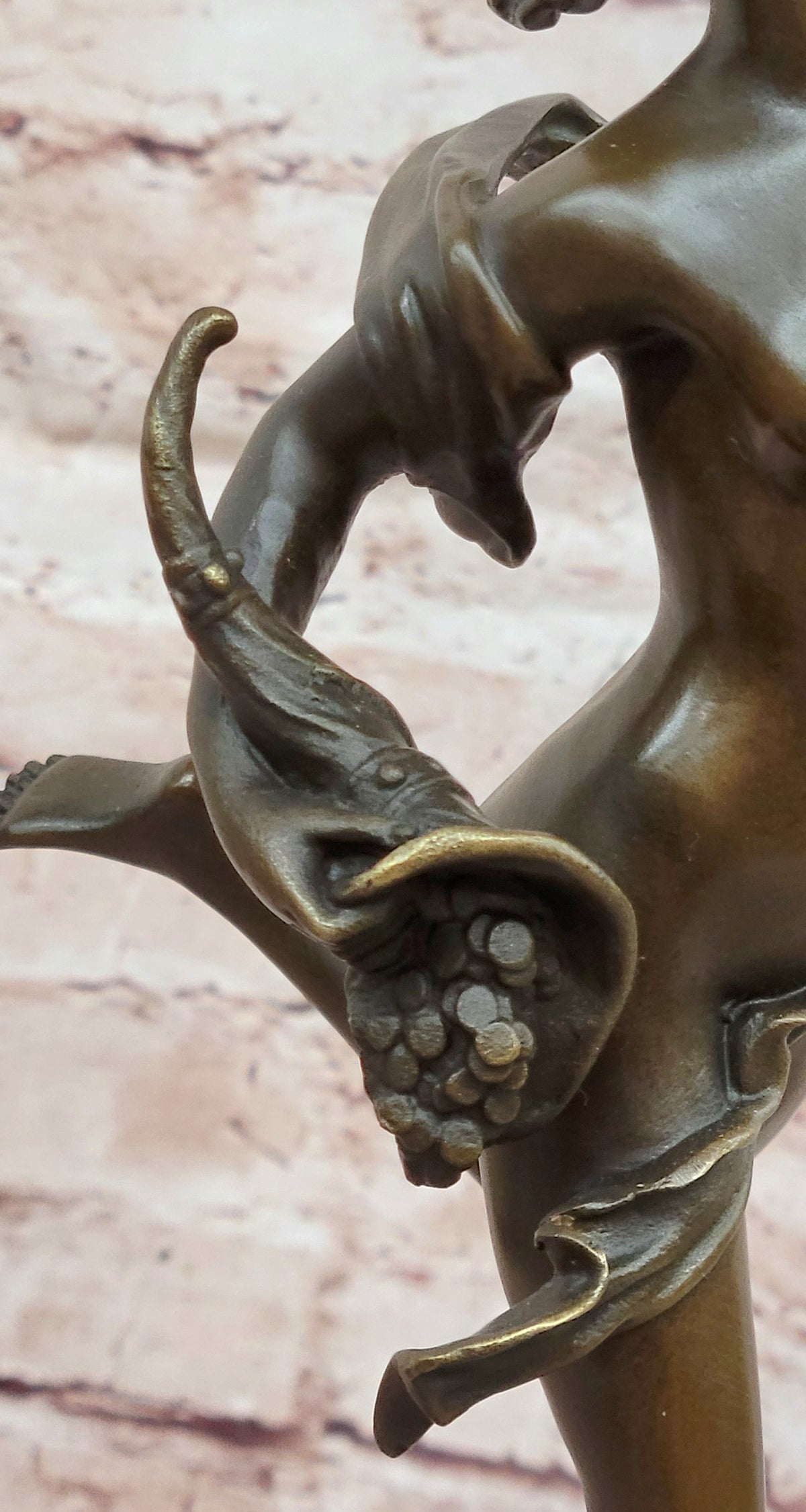 Bronze Lady Fortuna Statue Signed Giambologna Handcrafted Museum Quality