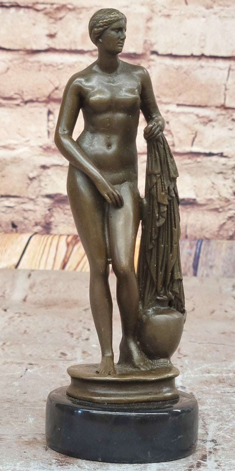 Original Milo Artwork Nude Venus Bronze Statue Sexy Goddess Figurine Home Decor