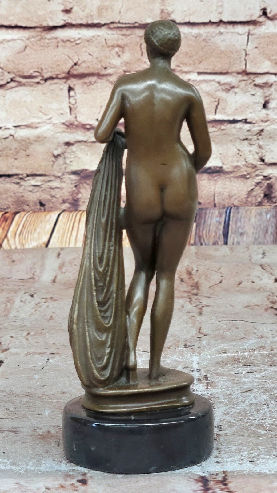 Original Milo Artwork Nude Venus Bronze Statue Sexy Goddess Figurine Home Decor
