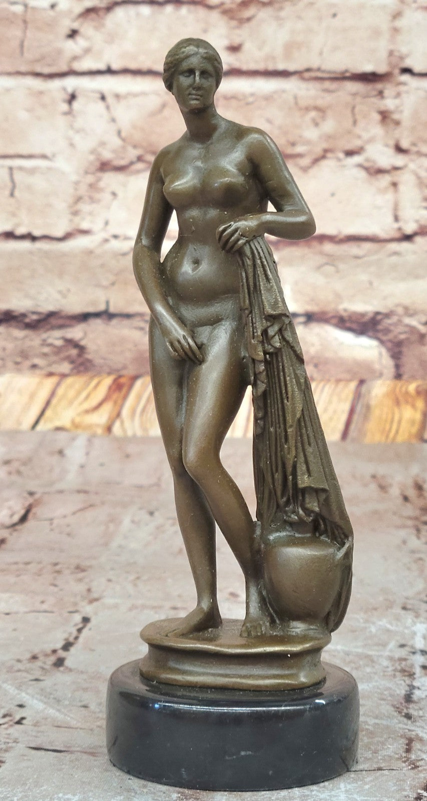 Original Milo Artwork Nude Venus Bronze Statue Sexy Goddess Figurine Home Decor