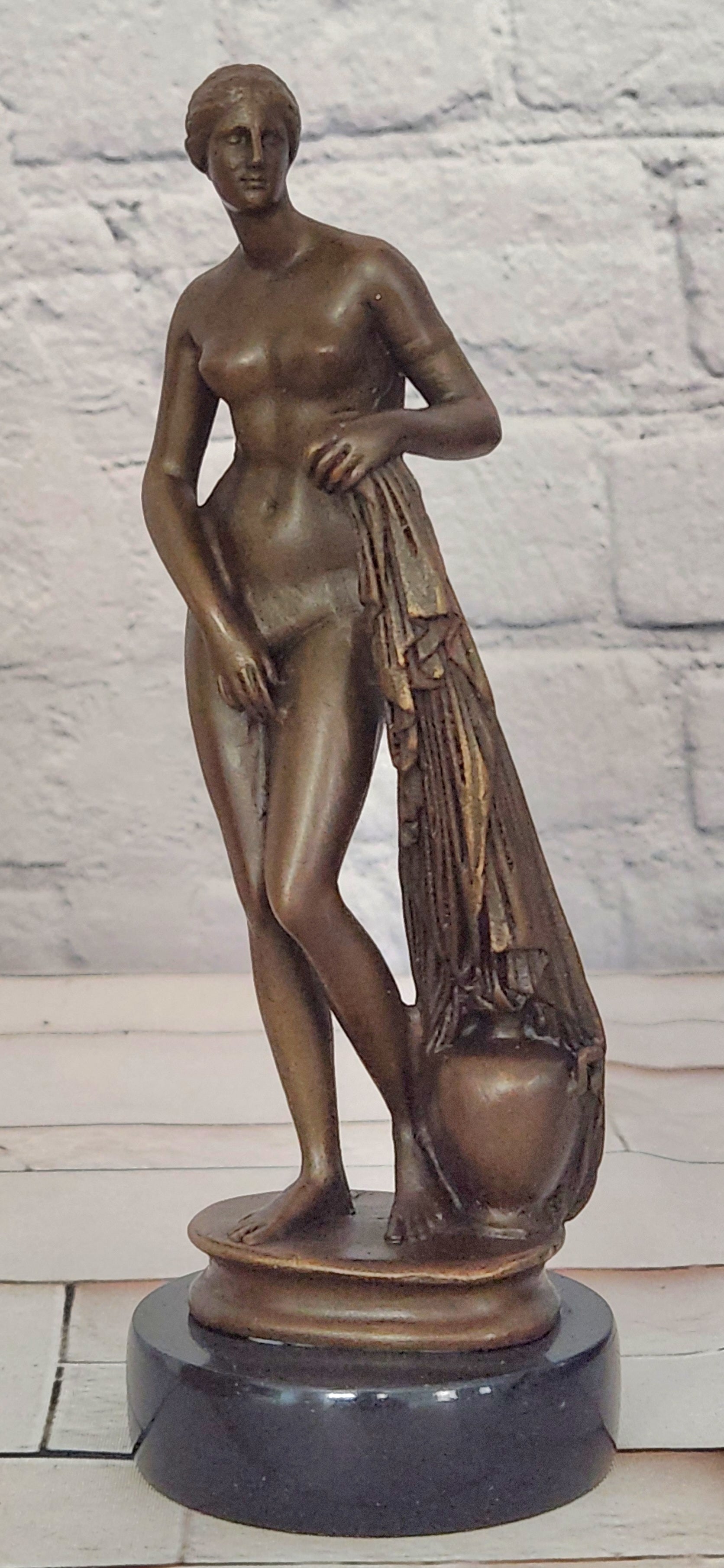 Original Milo Artwork Nude Venus Bronze Statue Sexy Goddess Figurine Home Decor