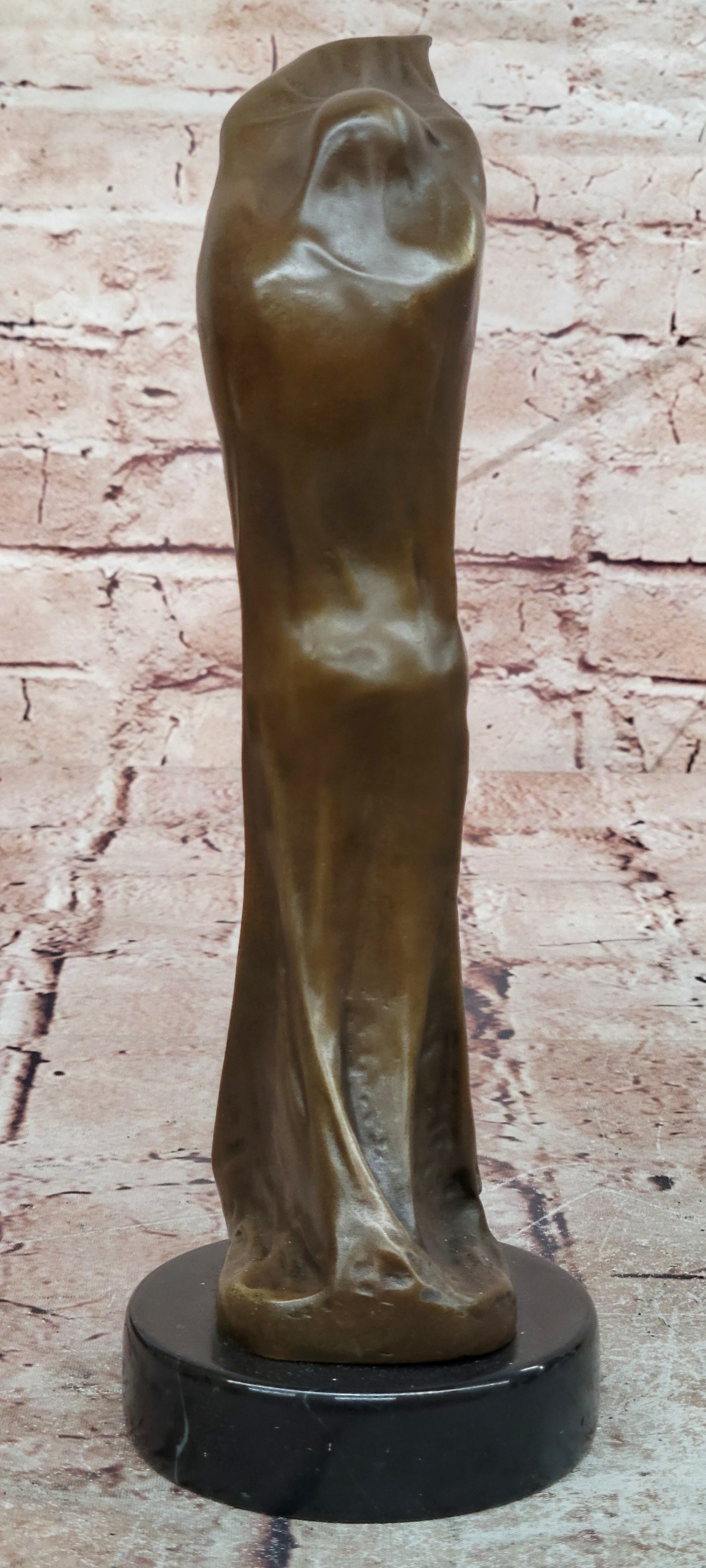 Bronze Contemporary Female Statue Signed Milo Woman at Night Artwork Decor