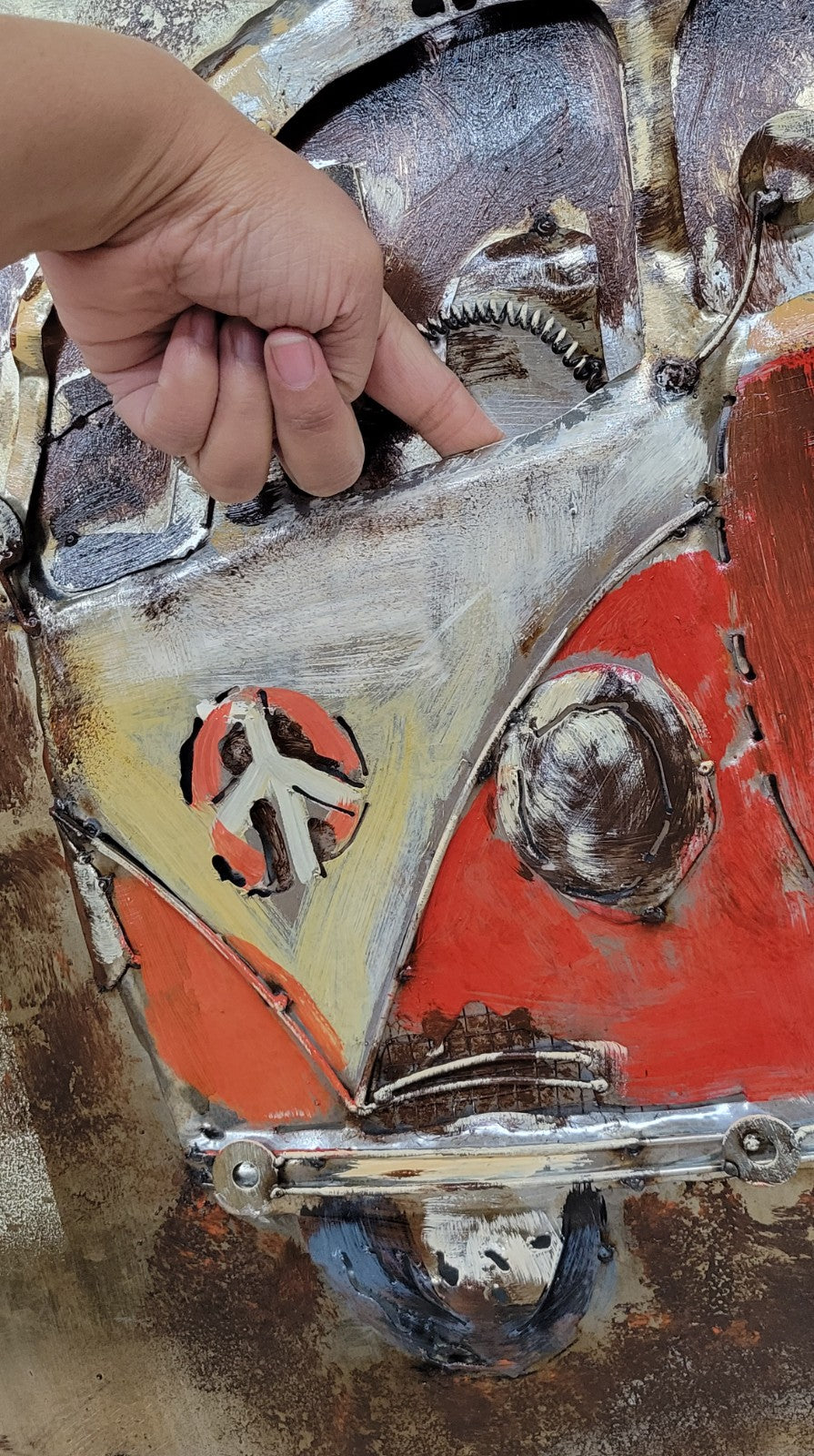 New Car decoration art custom beetle 3d painting graduation souvenirs oil painting