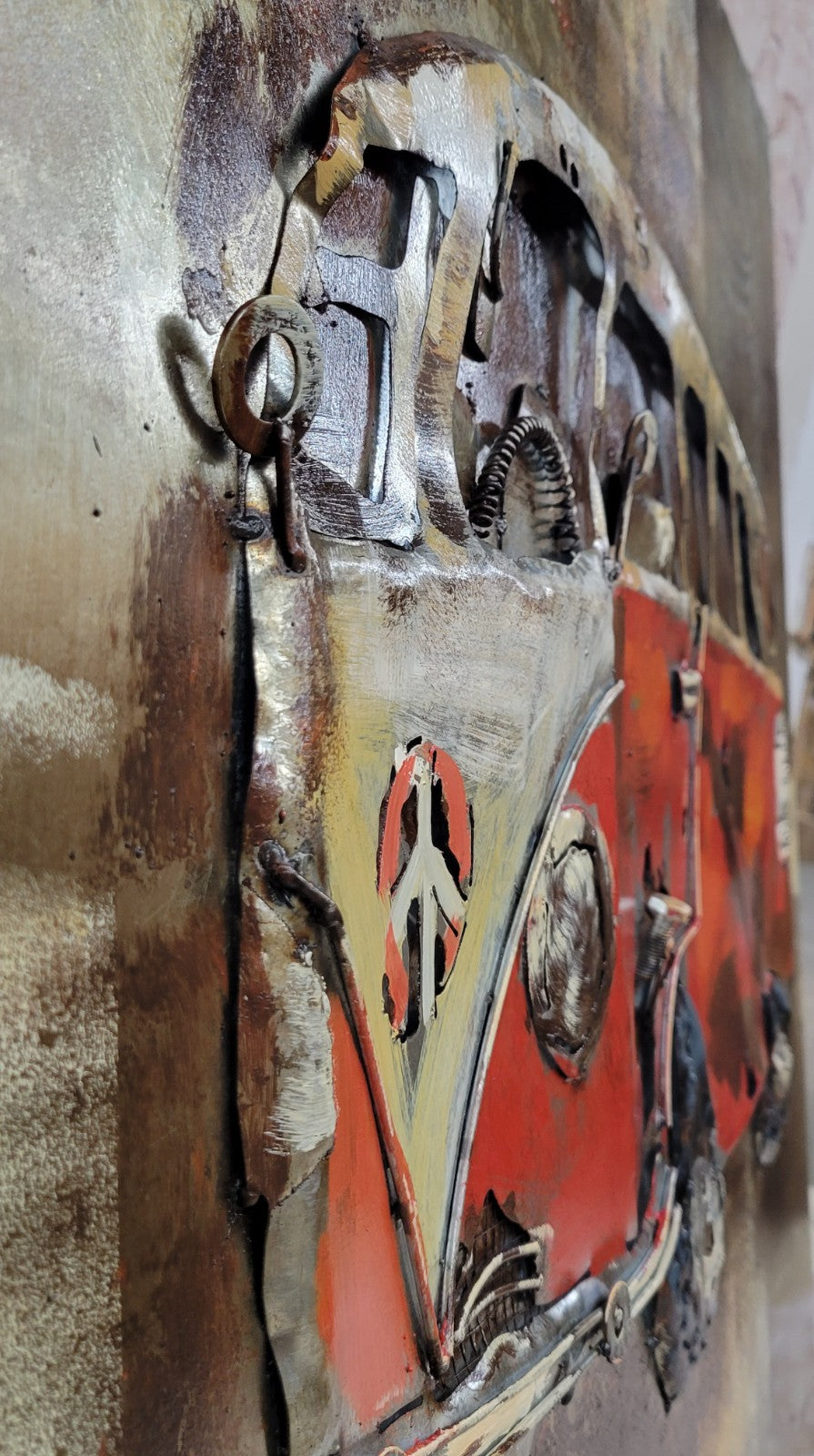 New Car decoration art custom beetle 3d painting graduation souvenirs oil painting