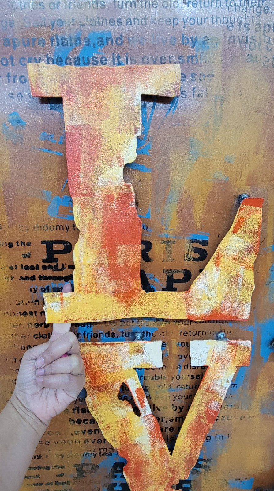 Romantic LOVE/I Love You Sign 3D Standing Hanging Decorative Figure