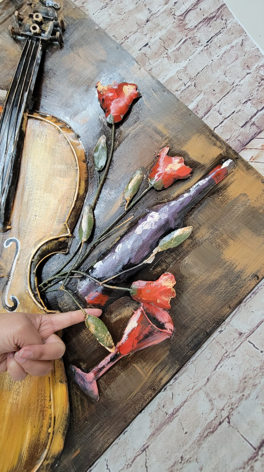 Celebrate your love of music with a hand-picked piece of fine art 3-D