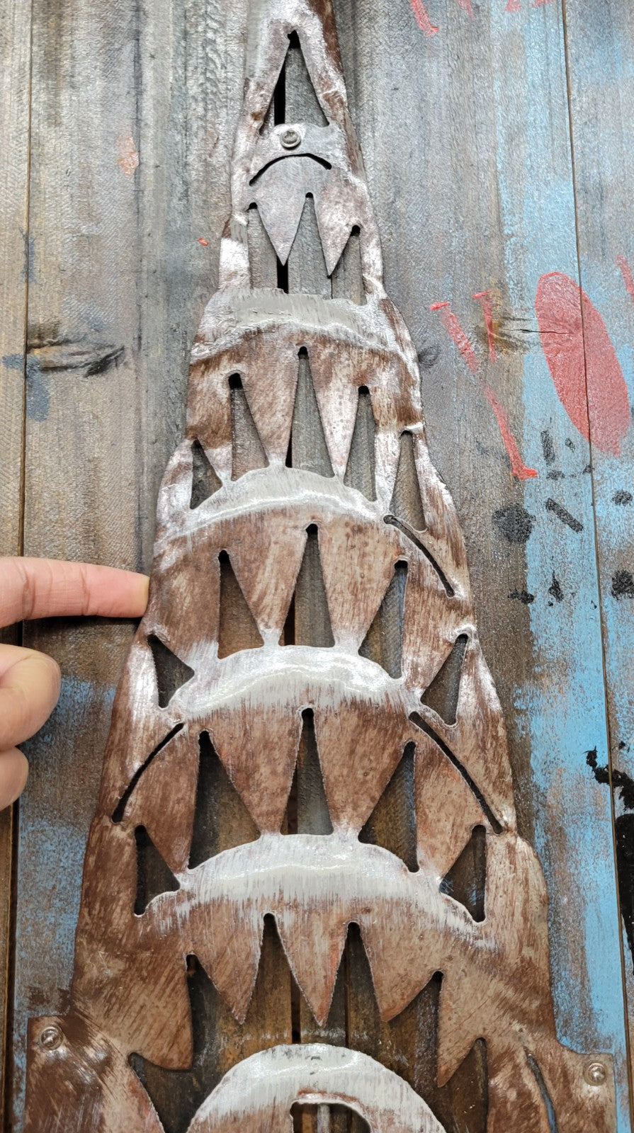 Chrysler Building 48-Inch Long Real Oak Wood Canvas Wall Art Decor Sale