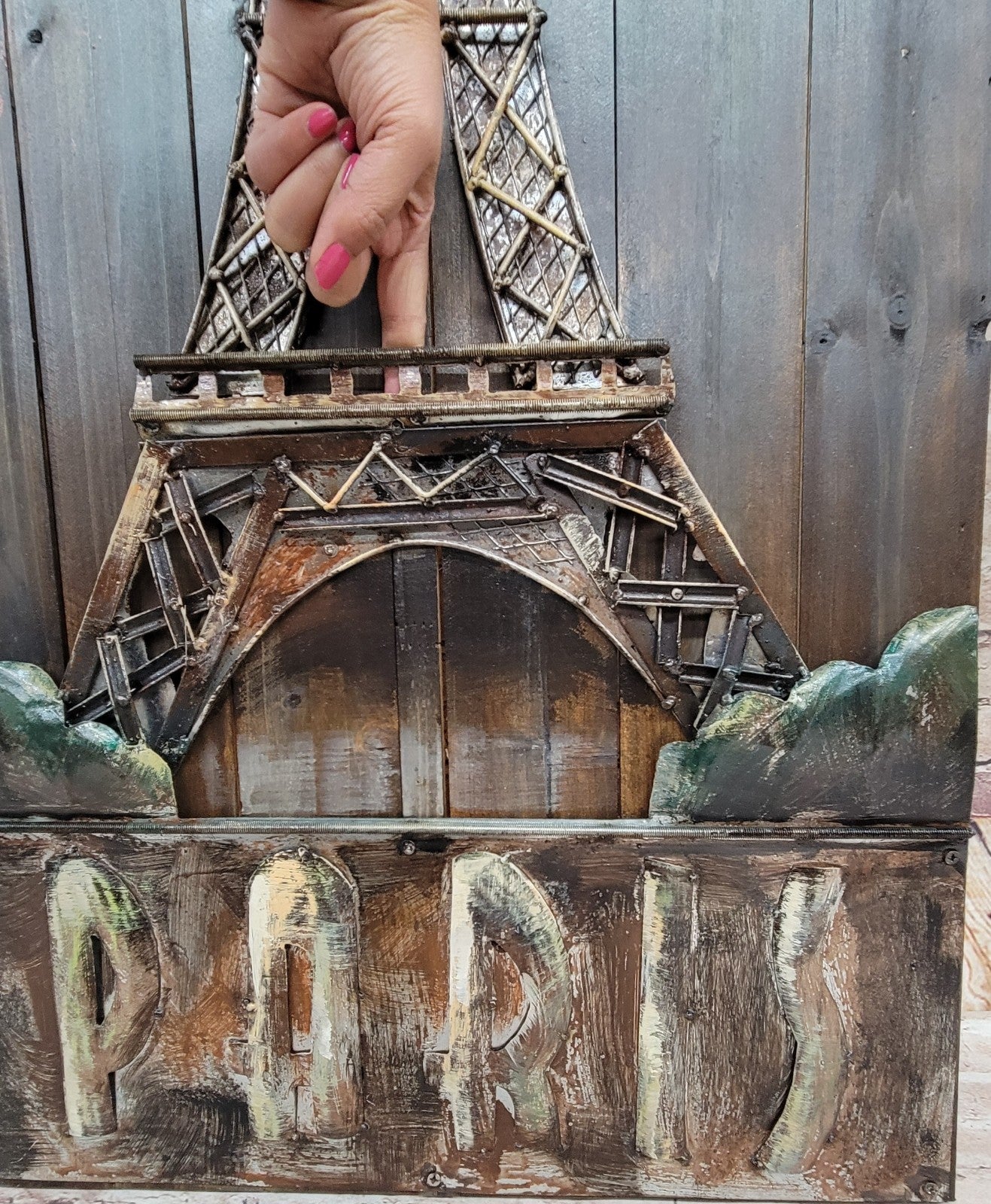 Romantic impressionist Art Artwork Autumn in Paris Wall Art 3 Dimensional Decor