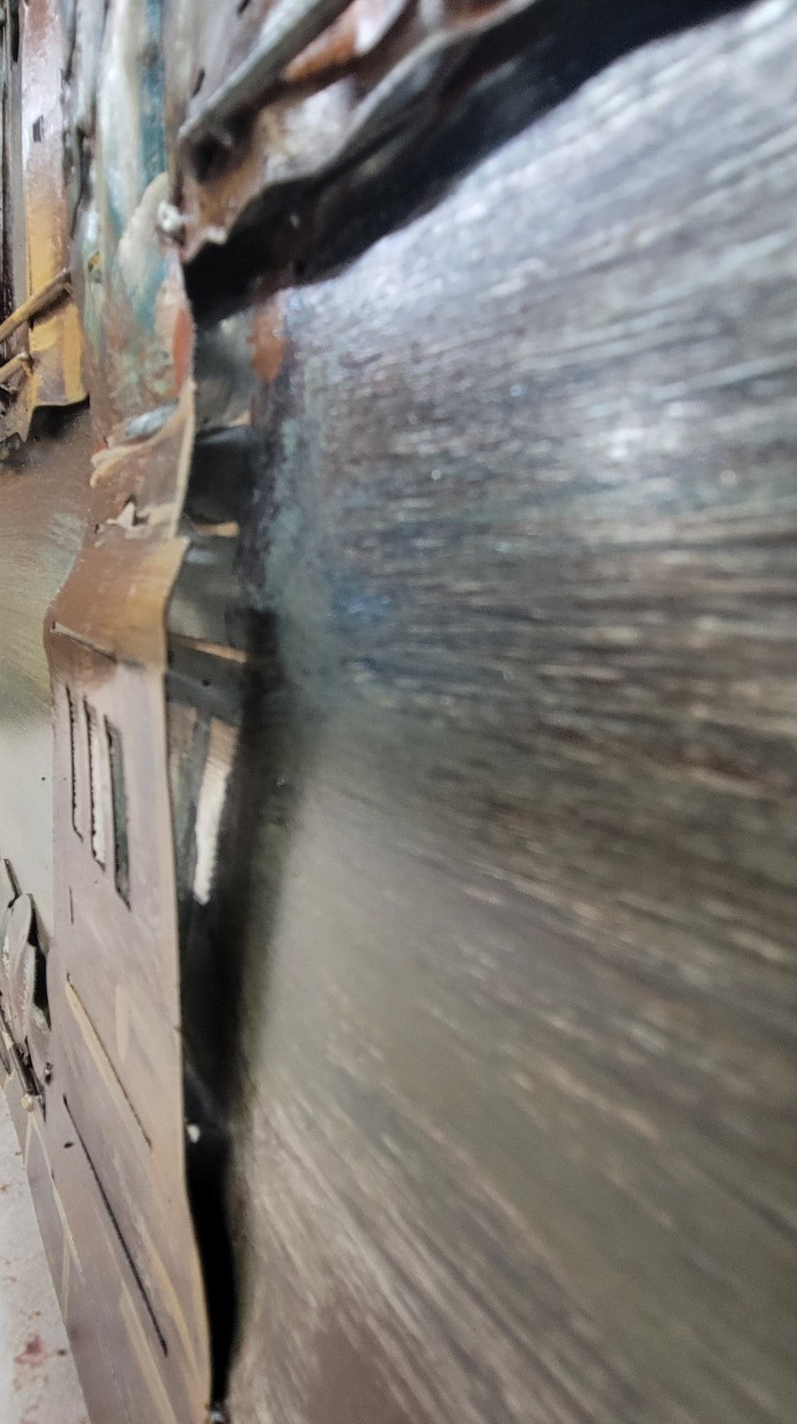 Abstract Modern Artwork Art 3D Wall Mount Painting on all Metal Canvas NEW