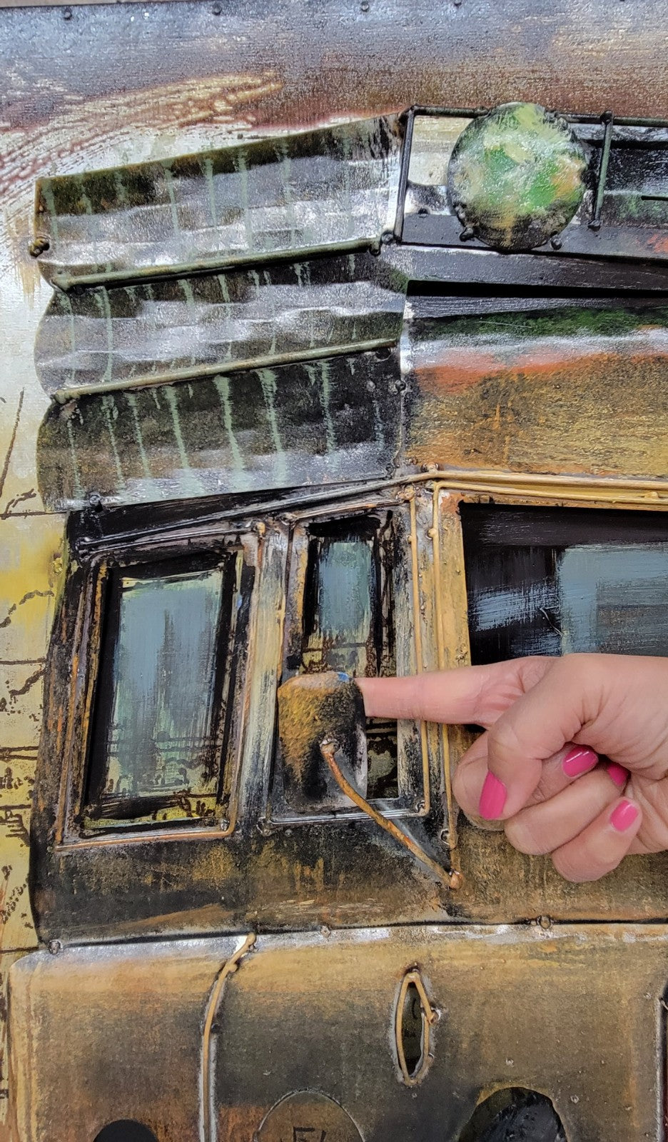 Original Land Rover Serie 2 Painting 3 Dimensional Home Office Decoration Sale