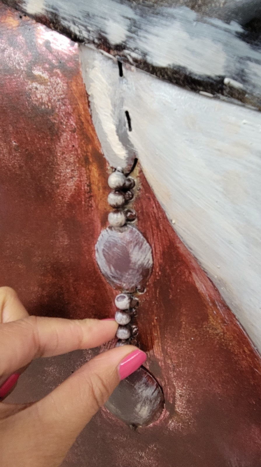 3D Oil Paintings in Figures Beautiful Girl Hand-painted Home Wall Art 4 Living Room