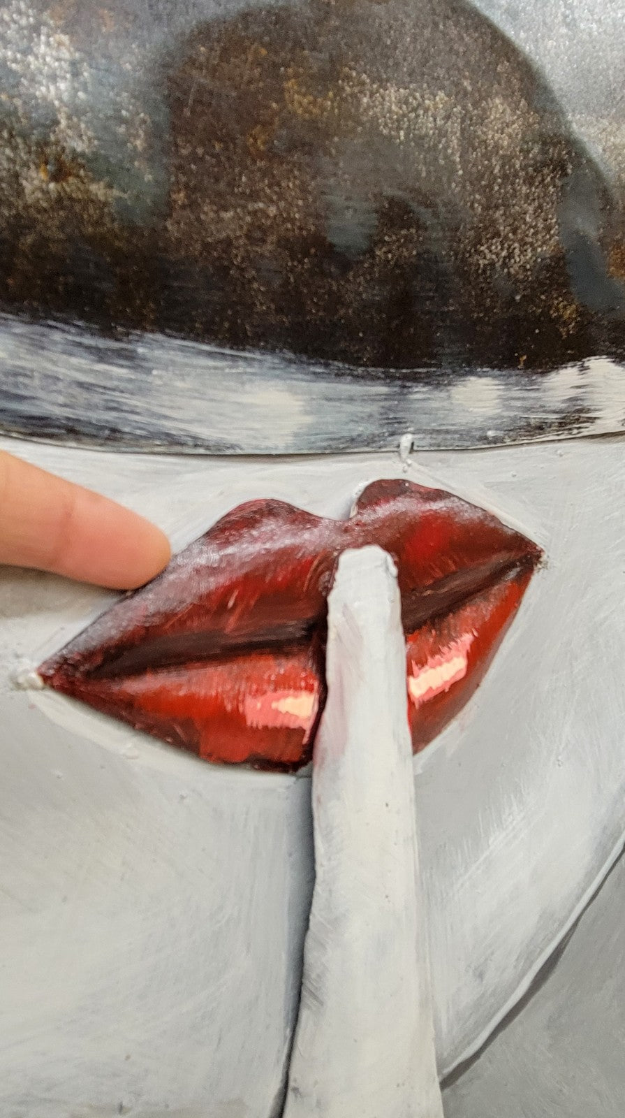 3D Oil Paintings in Figures Beautiful Girl Hand-painted Home Wall Art 4 Living Room