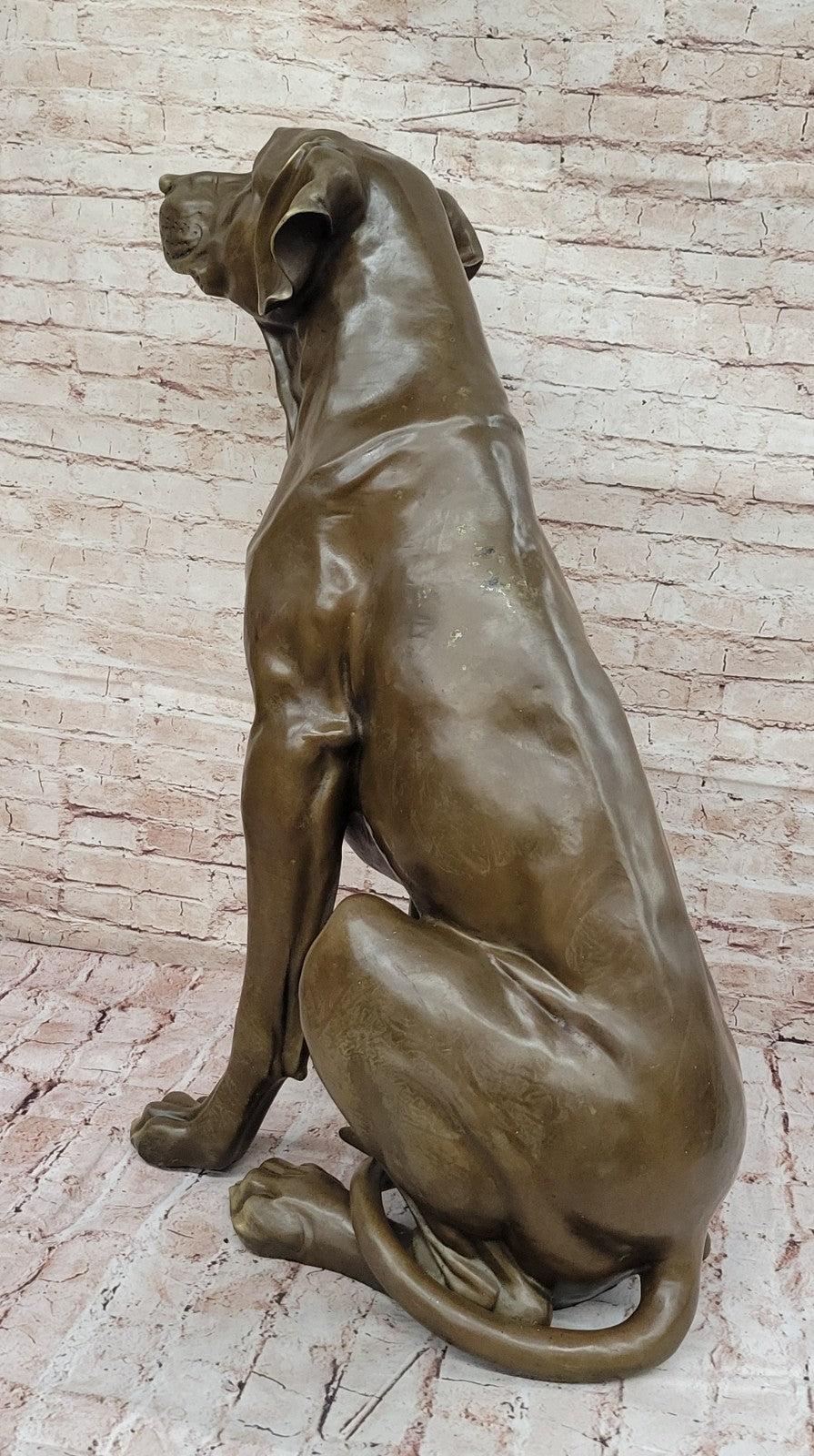 Bronze Sculptures Dog Hand cast solid bronze Bloodhound sculpture Dog Artwork