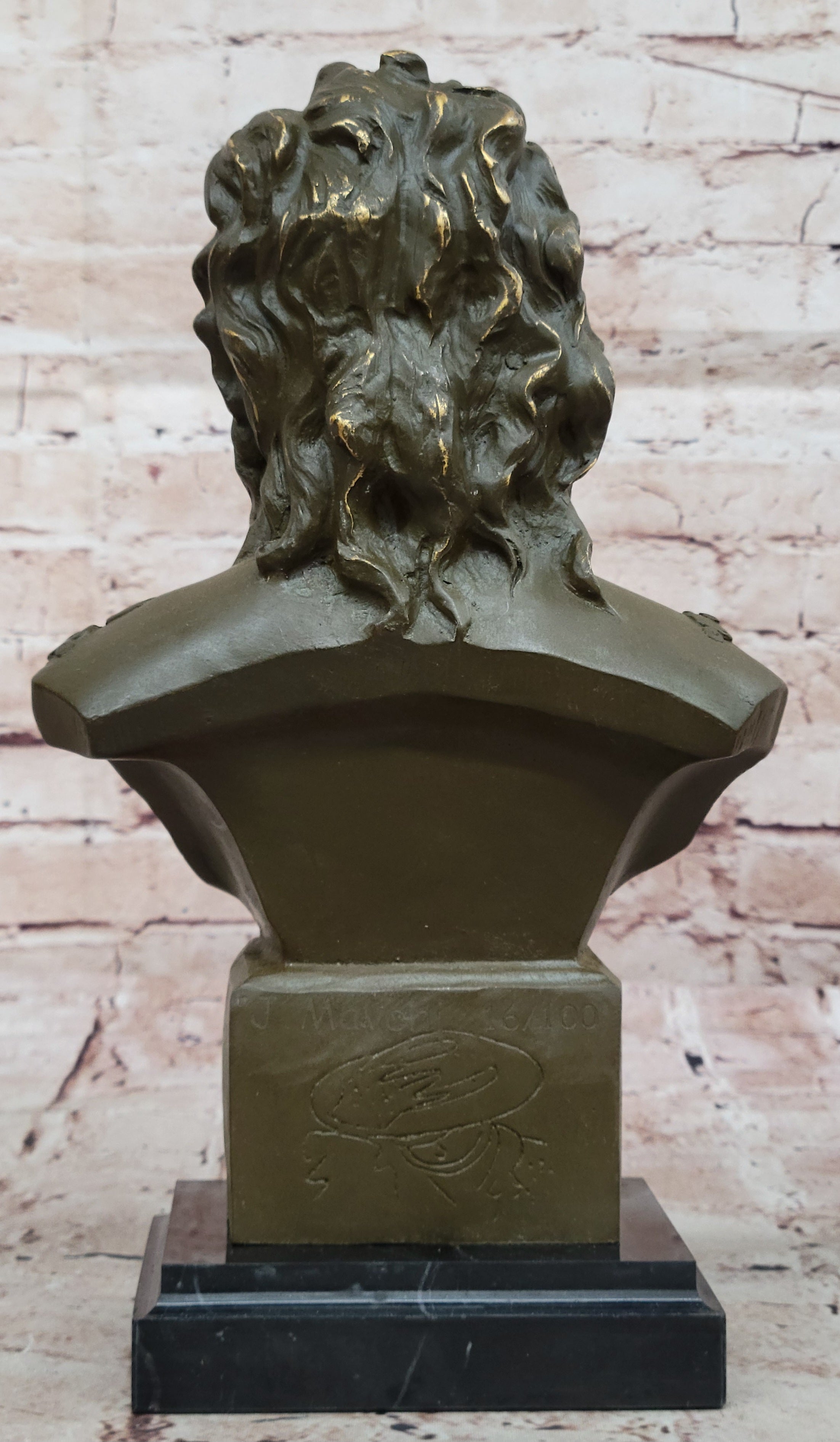 Limited Edition Michael Jackson Head Bust Sculpture Signed by Mavchi Music Icon Collectible