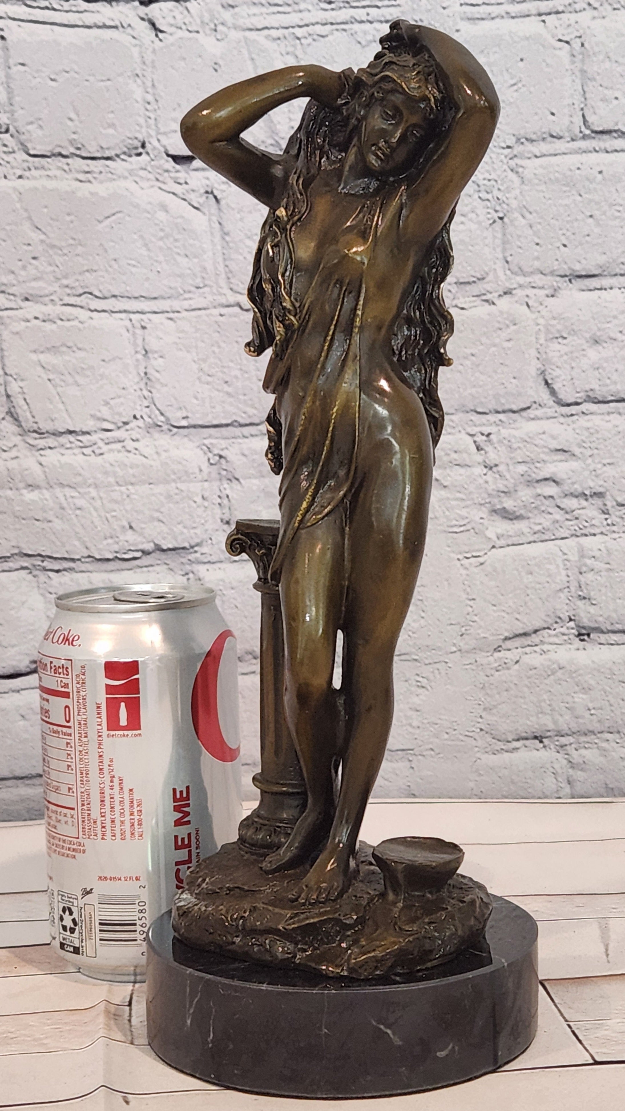 Aldo Vitaleh Bronze Roman Goddess Sculpture Aphrodite Collectible Artwork