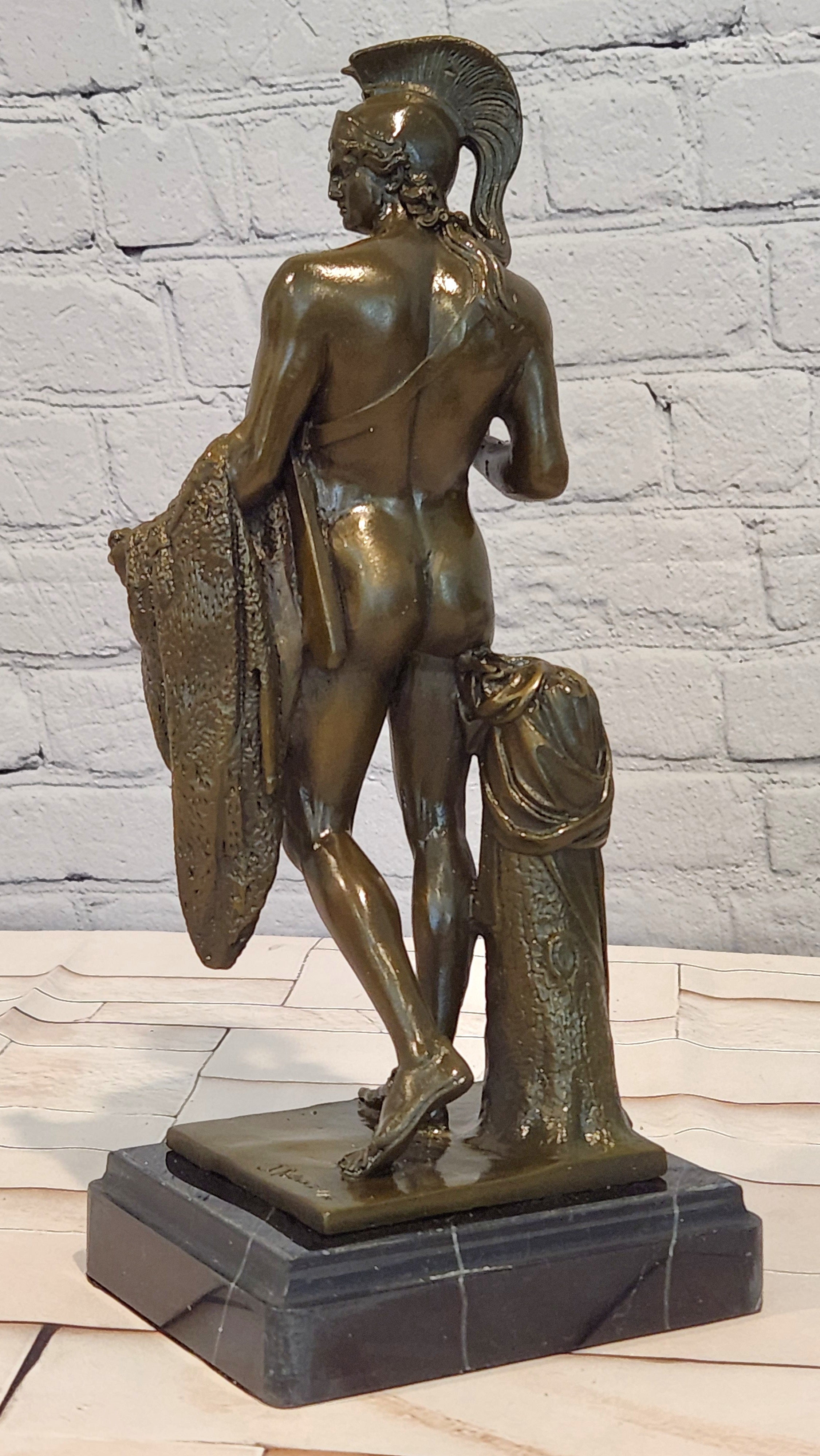 Jean Patoue Bronze Mythological Jason Sculpture Signed Numbered Fine Art Statue