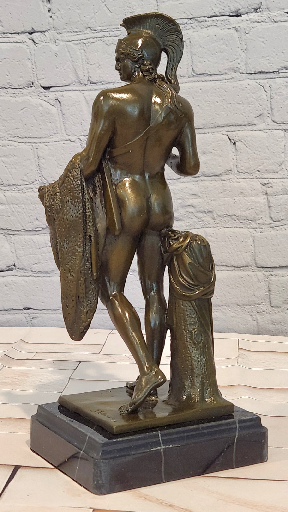 Jean Patoue Bronze Mythological Jason Sculpture Signed Numbered Fine Art Statue
