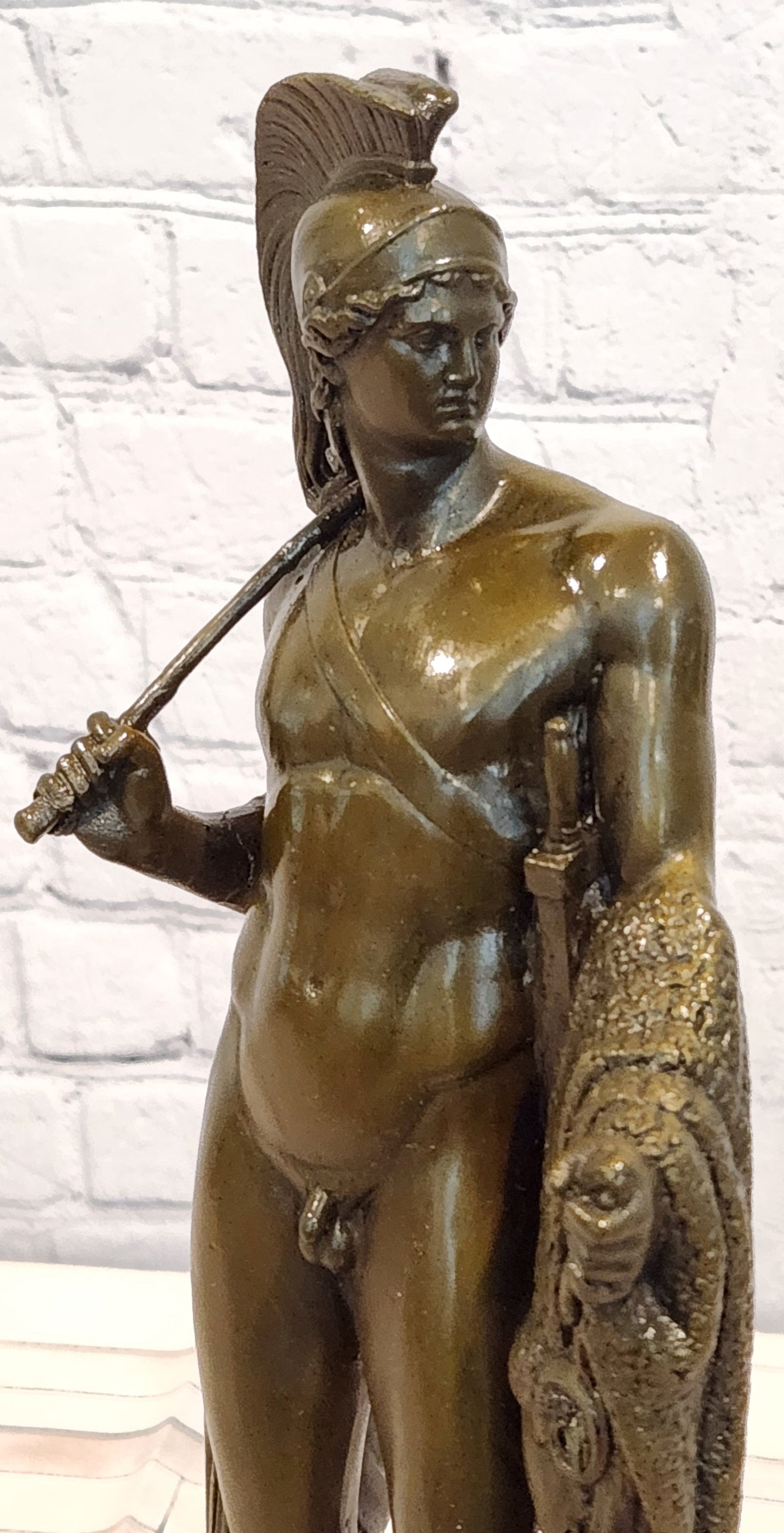 Jean Patoue Bronze Mythological Jason Sculpture Signed Numbered Fine Art Statue