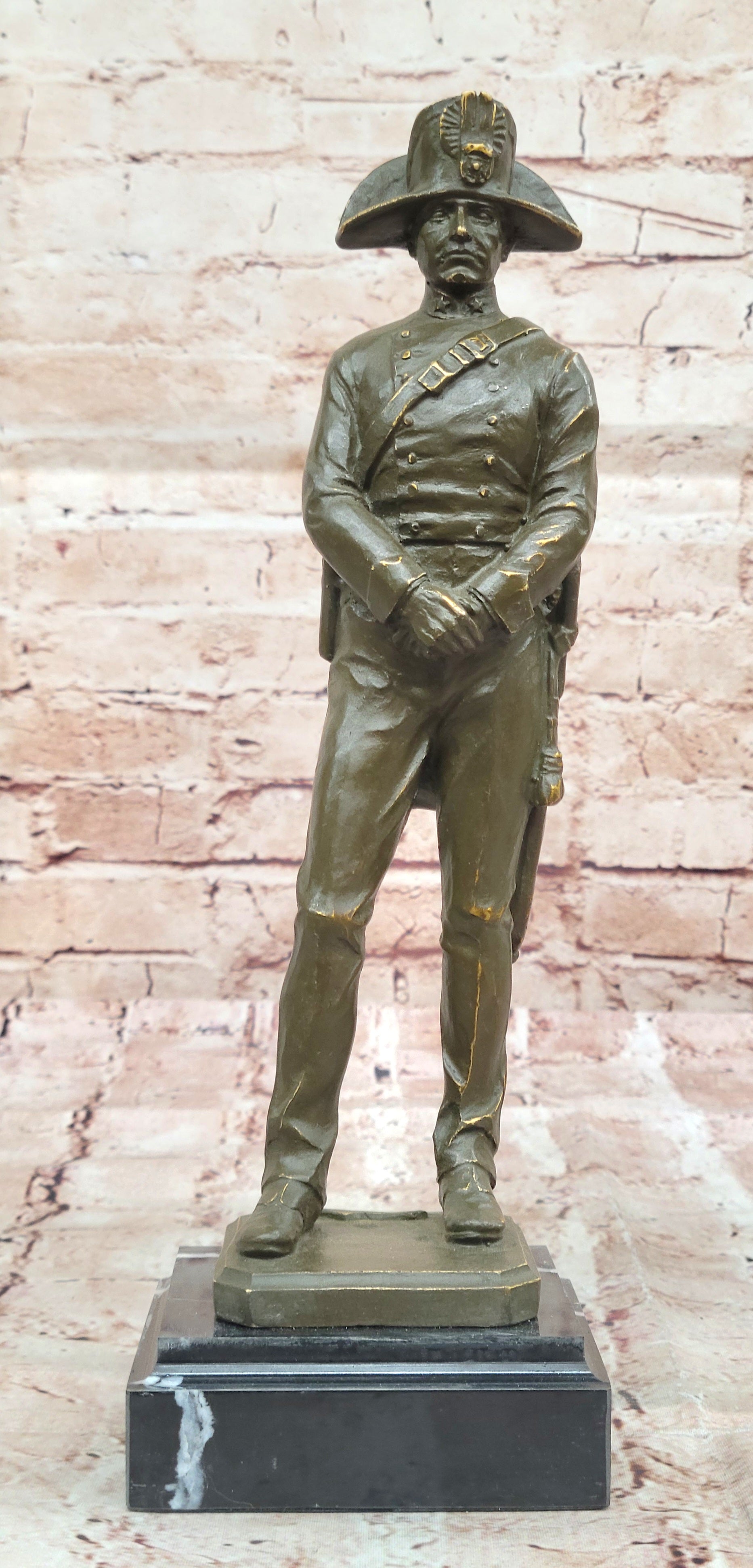 Limited Edition Napoleon Statue – Hot Cast Bronze Sculpture French War General Decor