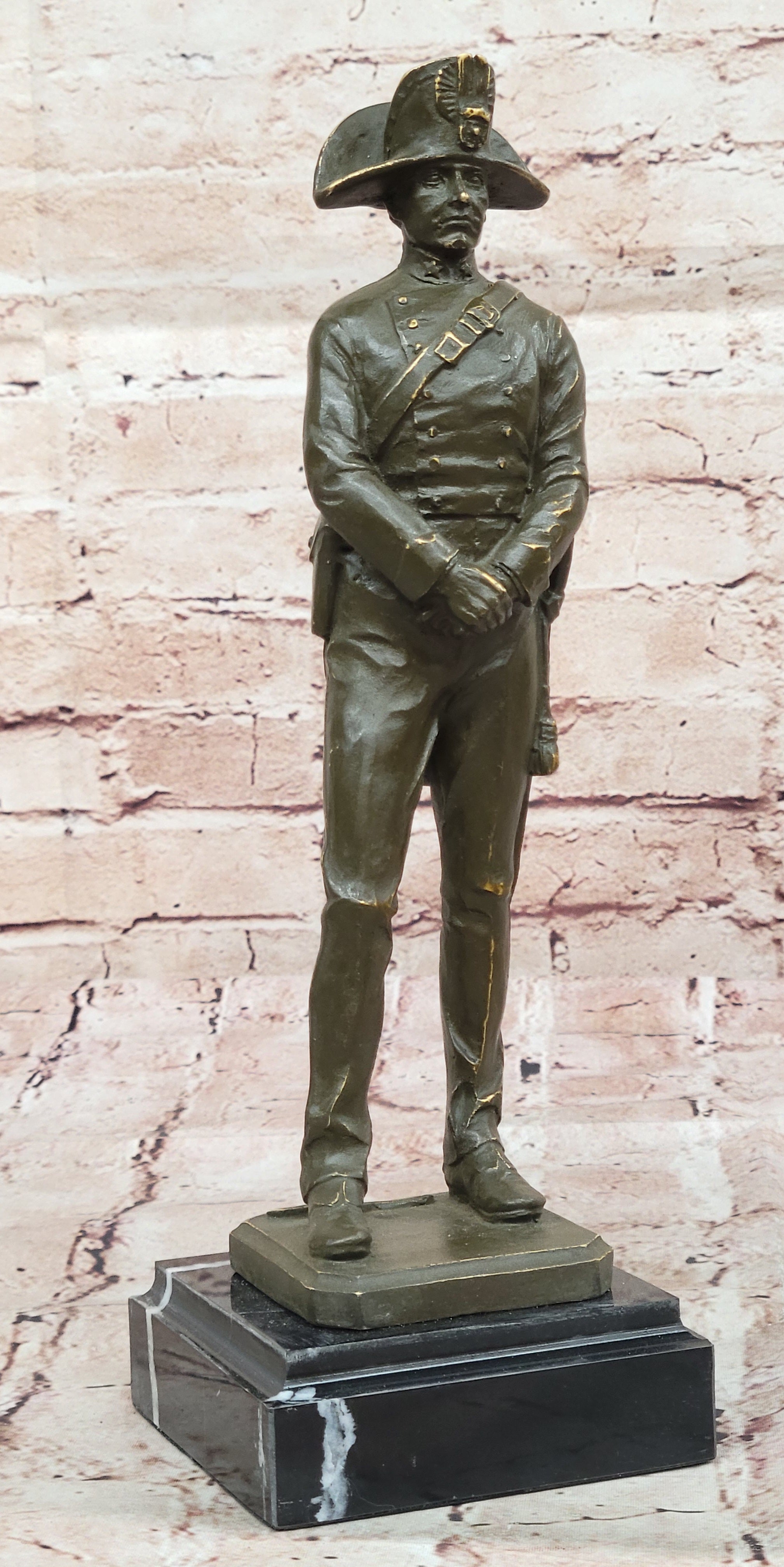 Limited Edition Napoleon Statue – Hot Cast Bronze Sculpture French War General Decor