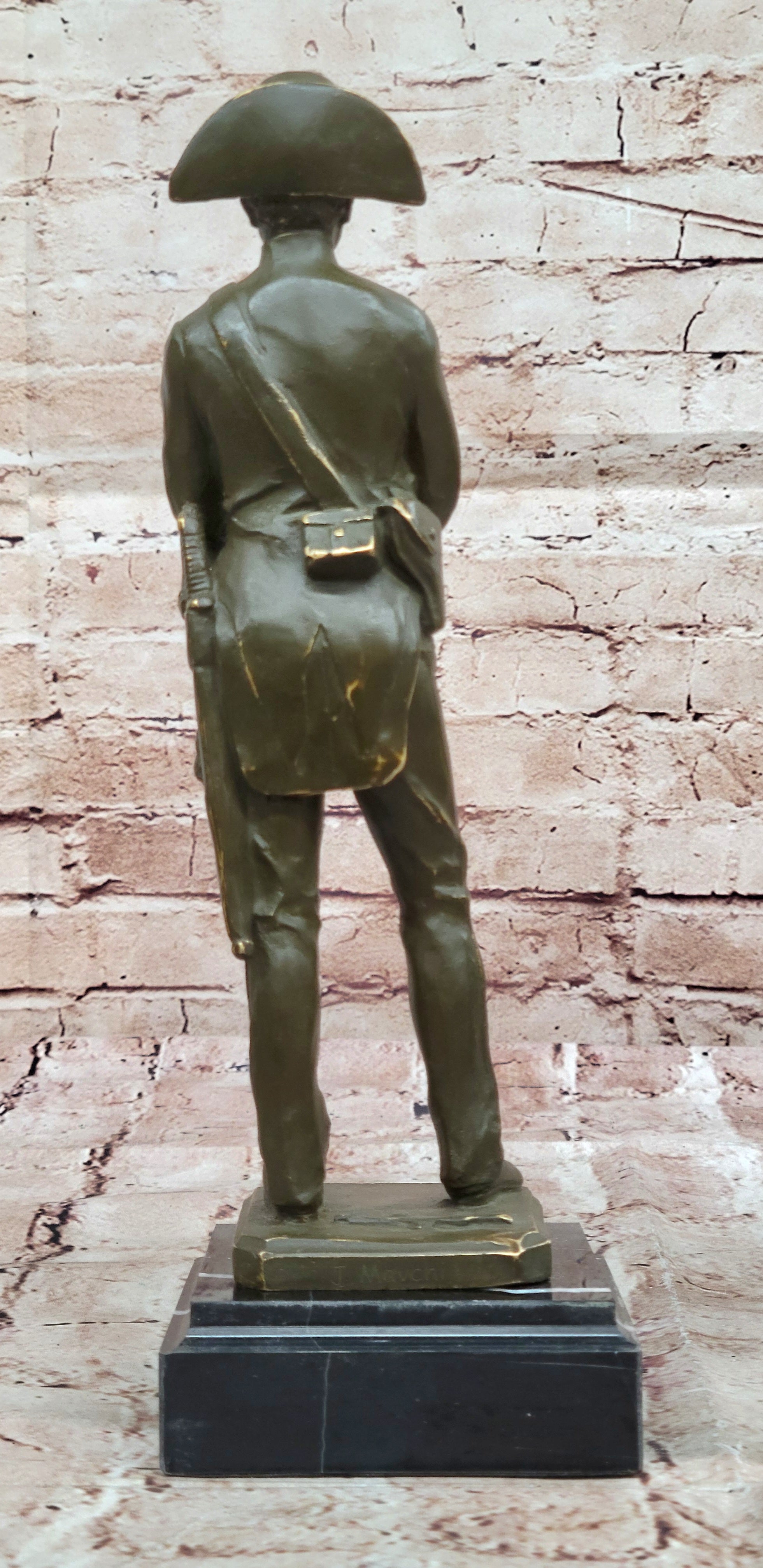 Limited Edition Napoleon Statue – Hot Cast Bronze Sculpture French War General Decor