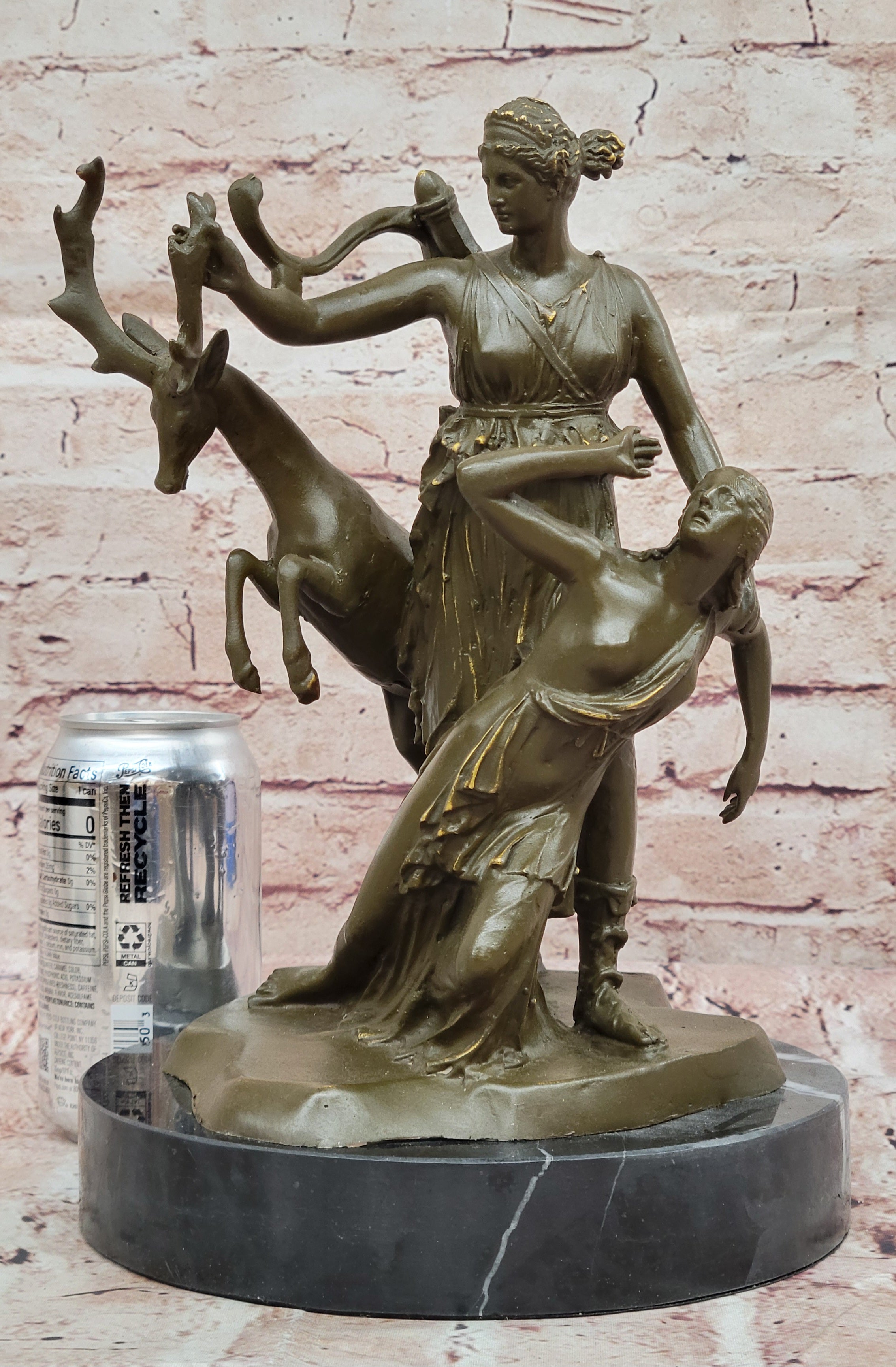 Hand Made Bronze Artemis Statue – Goddess of the Hunt LTD Edition Figurine