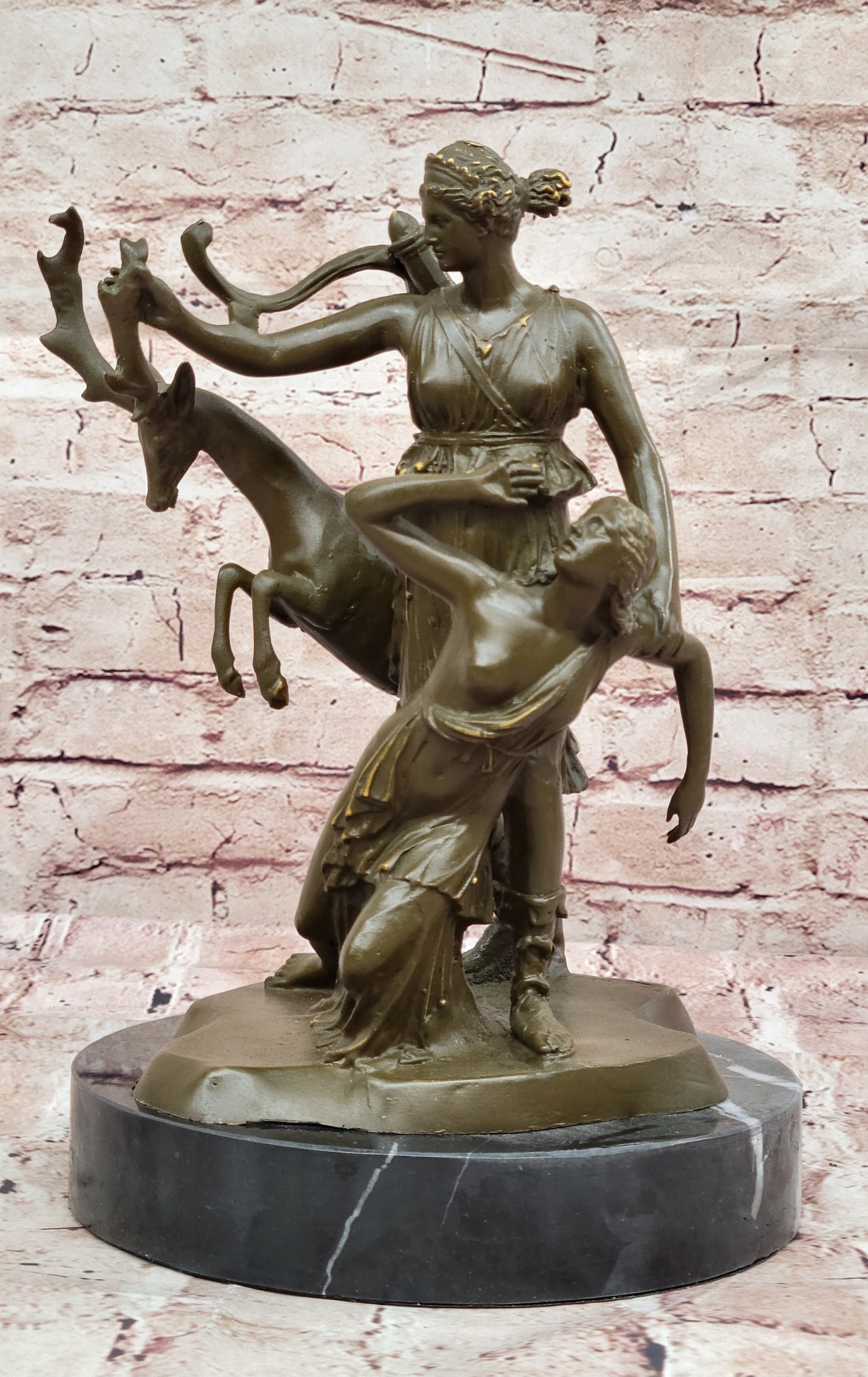 Hand Made Bronze Artemis Statue – Goddess of the Hunt LTD Edition Figurine