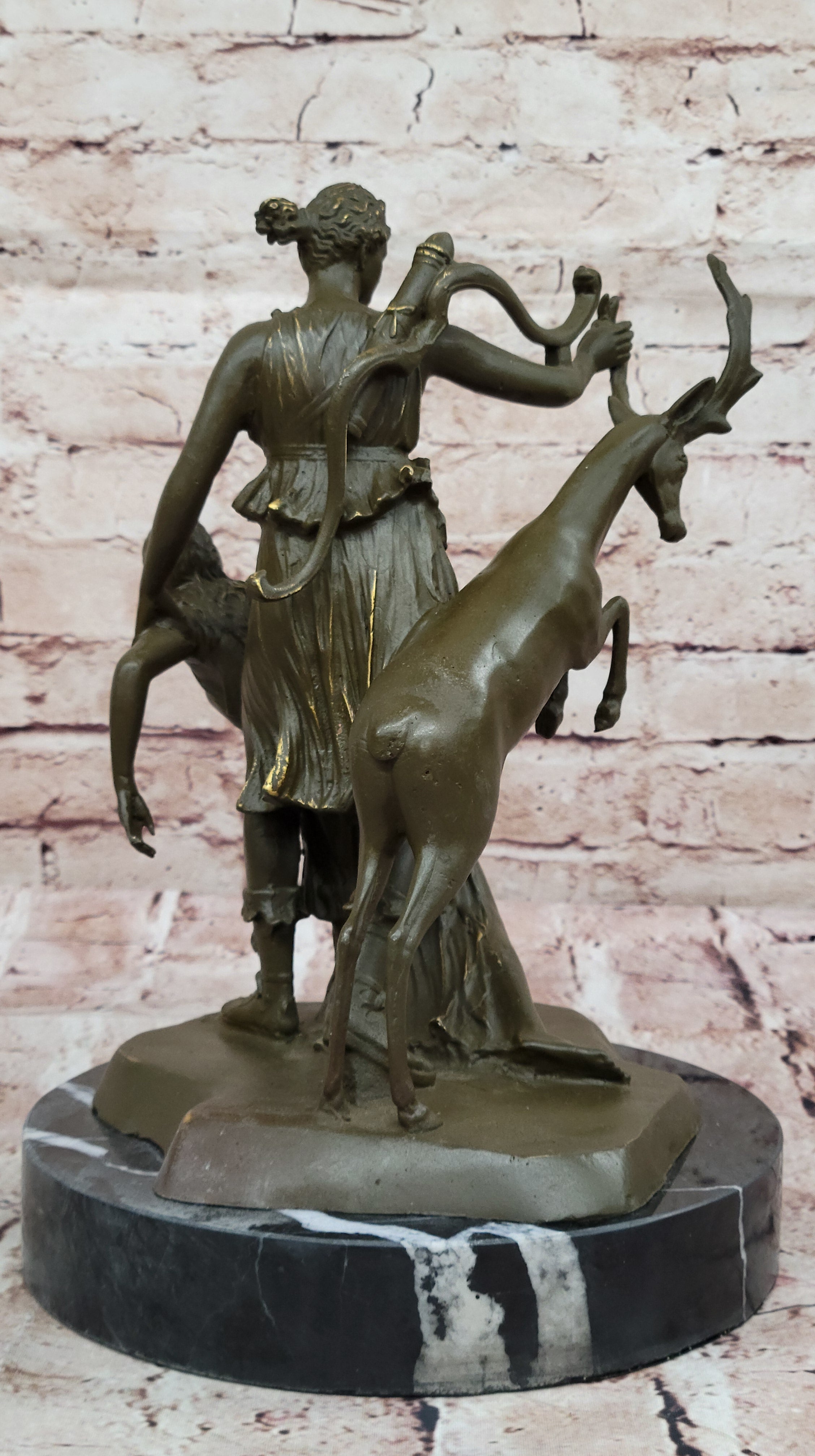 Hand Made Bronze Artemis Statue – Goddess of the Hunt LTD Edition Figurine