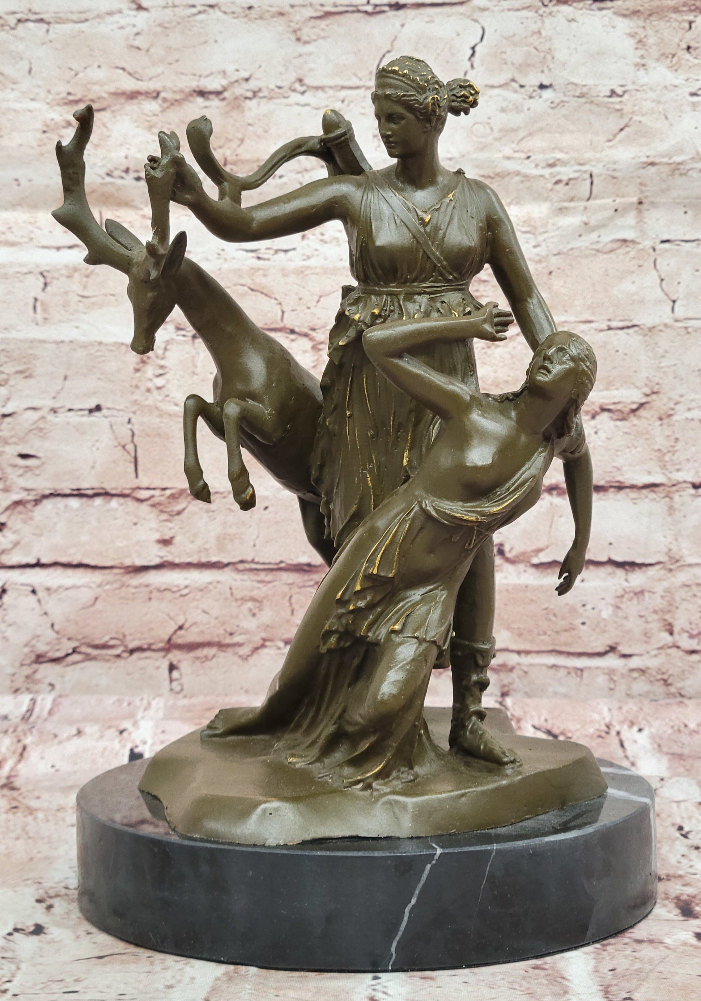Hand Made Bronze Artemis Statue – Goddess of the Hunt LTD Edition Figurine