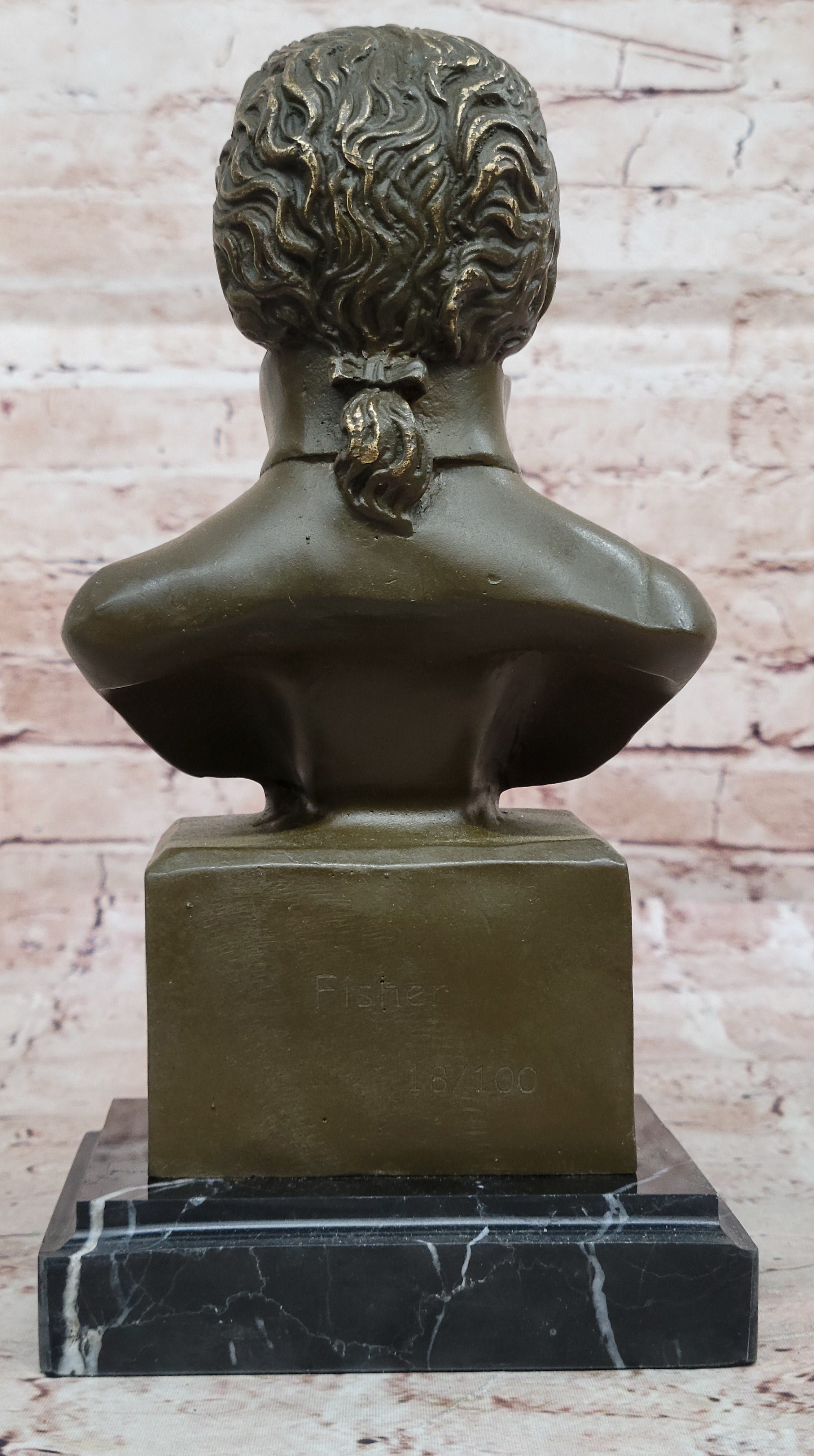 Bronze Mozart Sculpture – Limited Edition Classical Musician Figure for Collectible Display