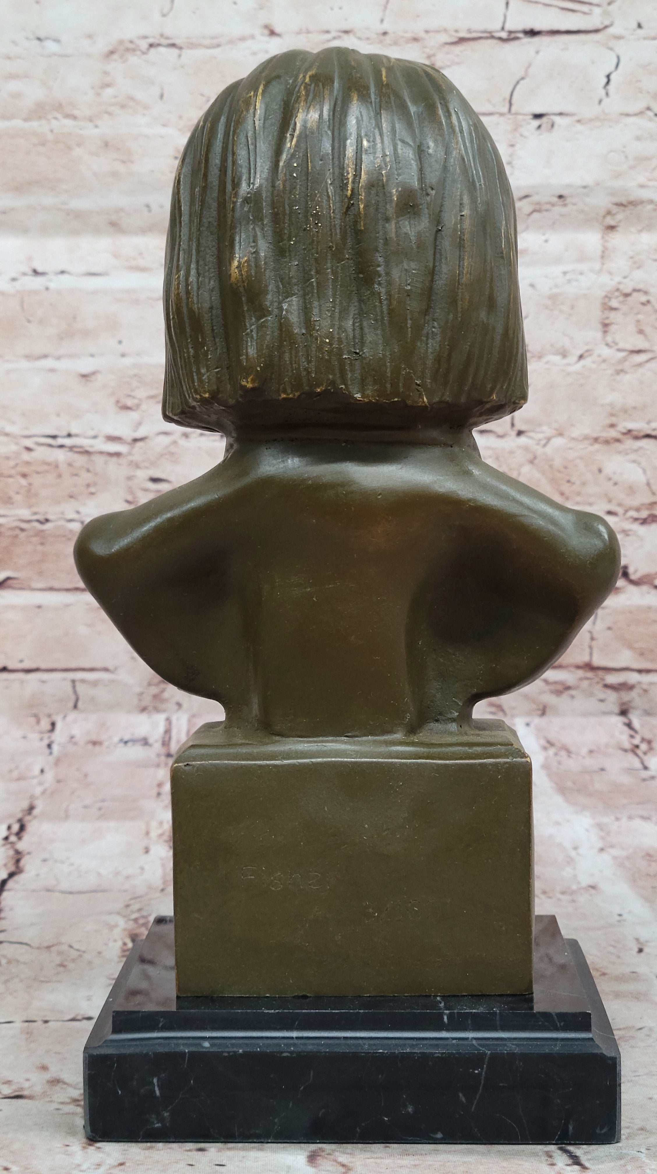 Bronze Sculpture Statue of Franz Liszt Composer Signed Hot Cast Music Artwork