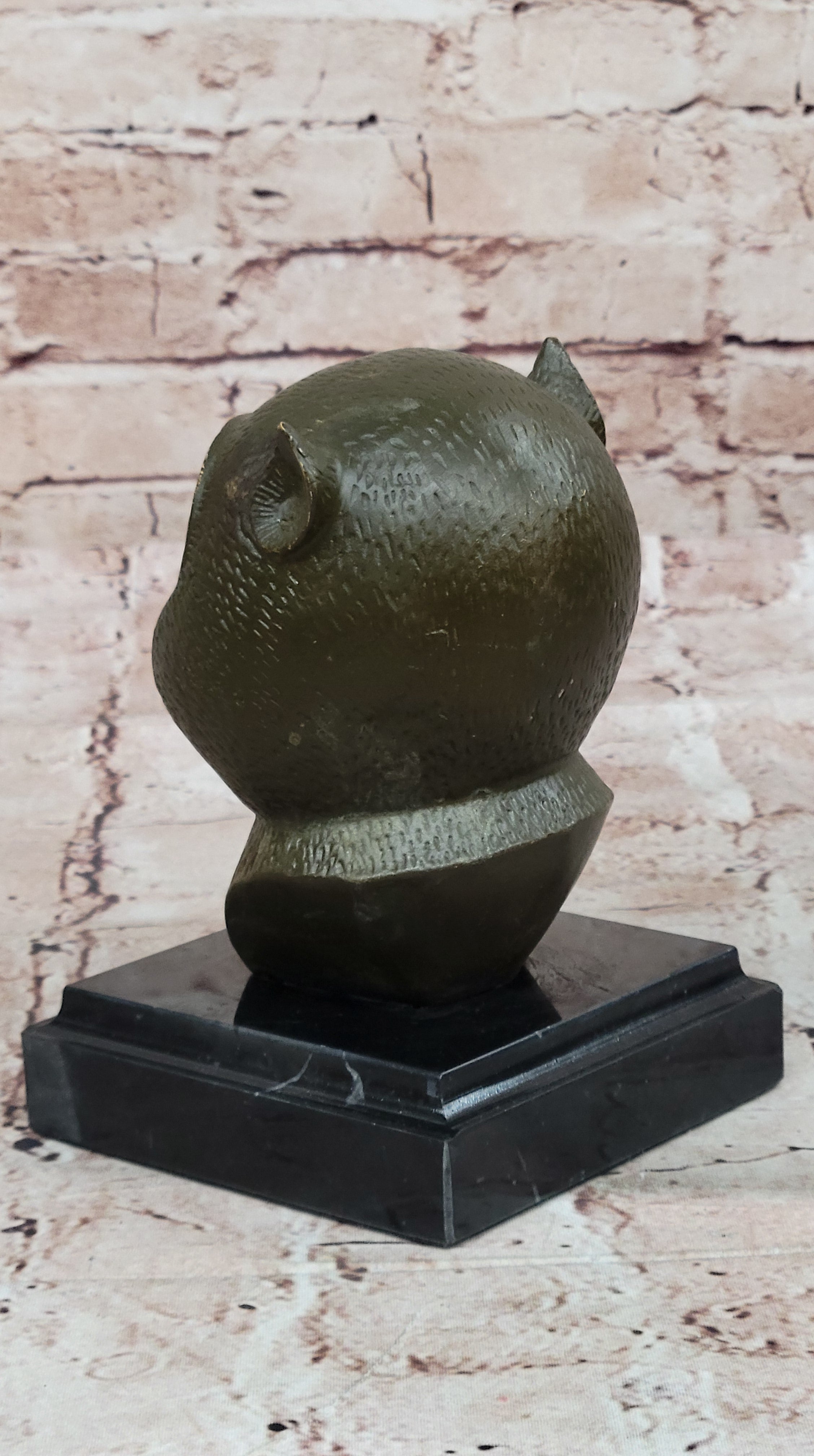 Chinese Zodiac Monkey Bronze Sculpture Statue Feng Shui Decor Birthday Gift