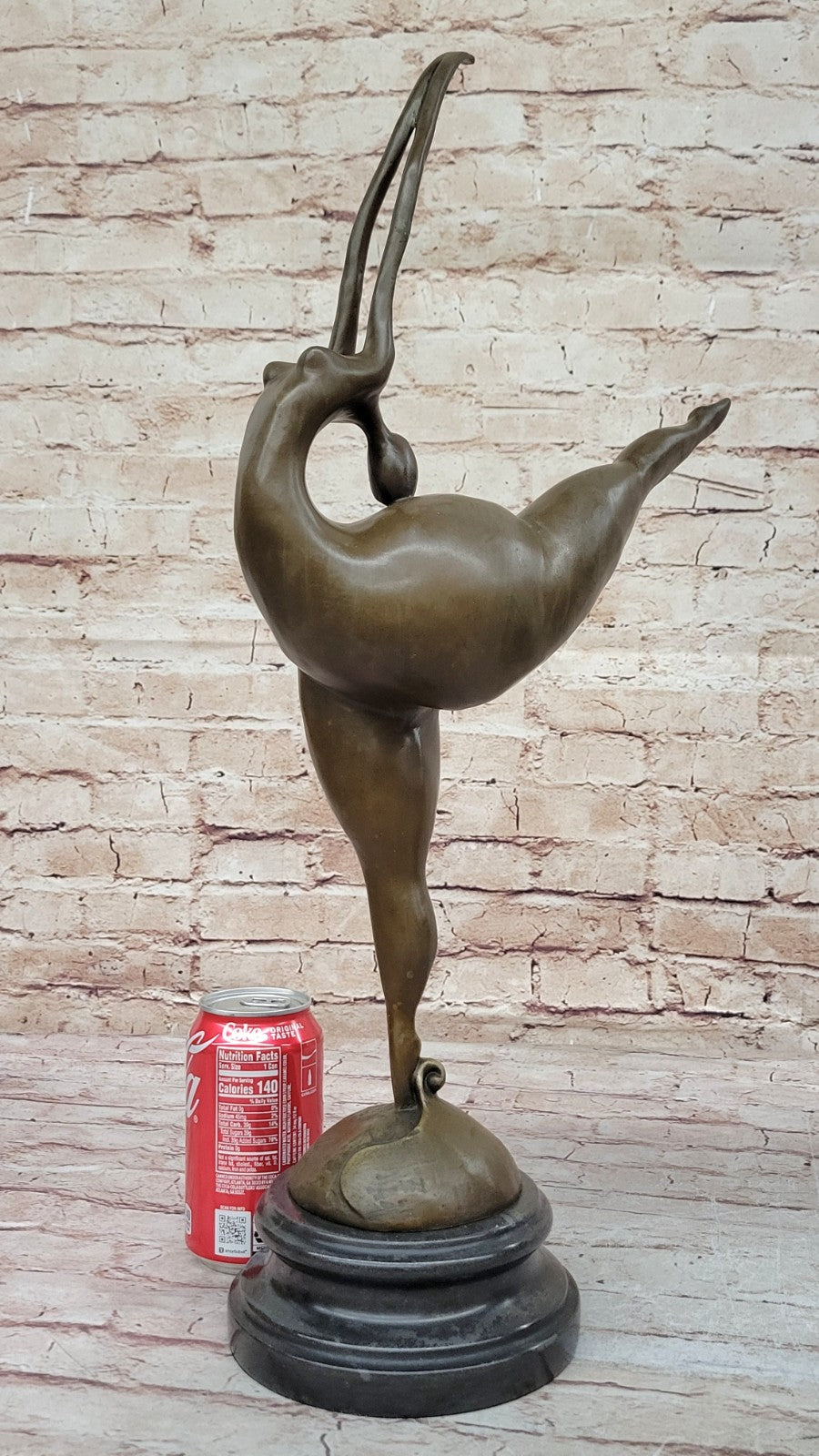 Handcrafted bronze sculpture SALE Milo Signed Woman Abstract Figurine Decor