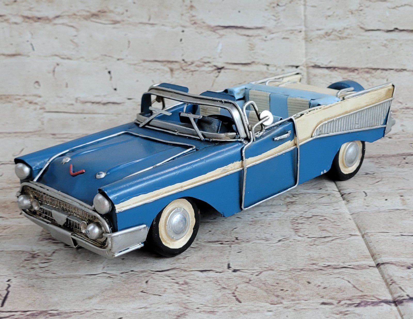 1957 Blue Vintage Bel Air Nomad (Blue) Home/Office Decoration Decor Gift