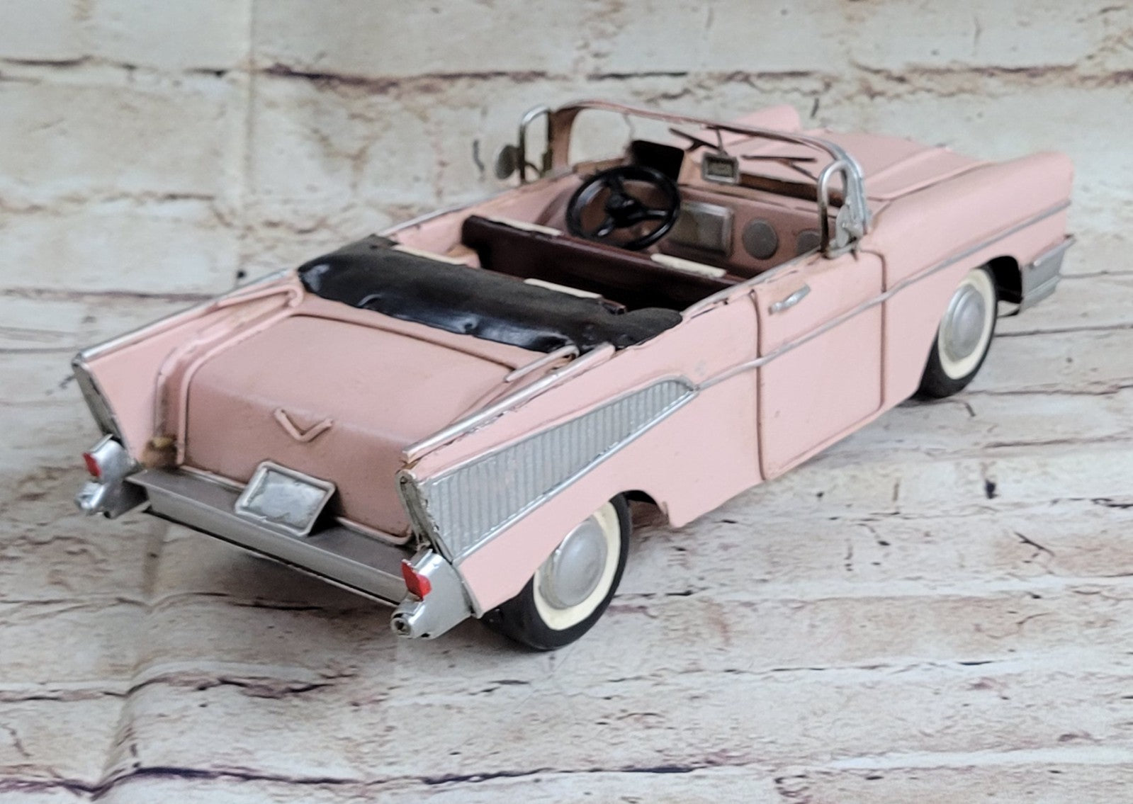 1957 CHEVROLET BEL AIR PINK"HOME IMPROVEMENT" 1/10 CAR COLLECTOR EDITION ART
