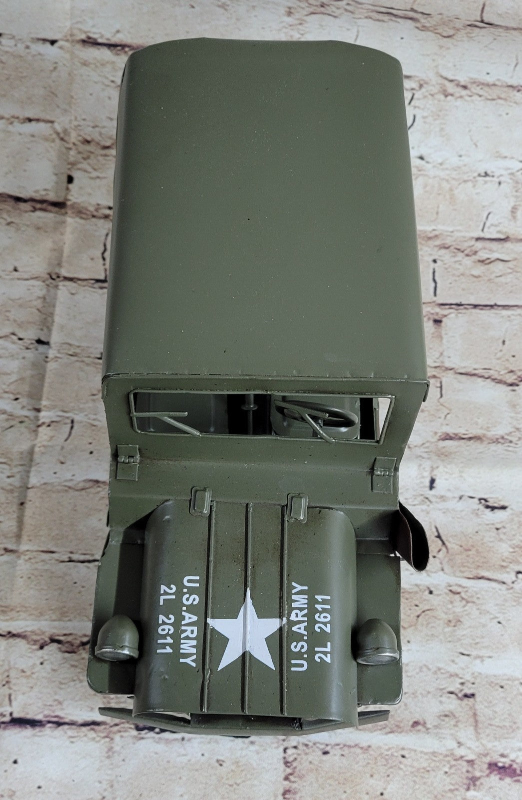 Old Modern Handicrafts 1940 Willys Quad Overland Jeep Model Car Metal