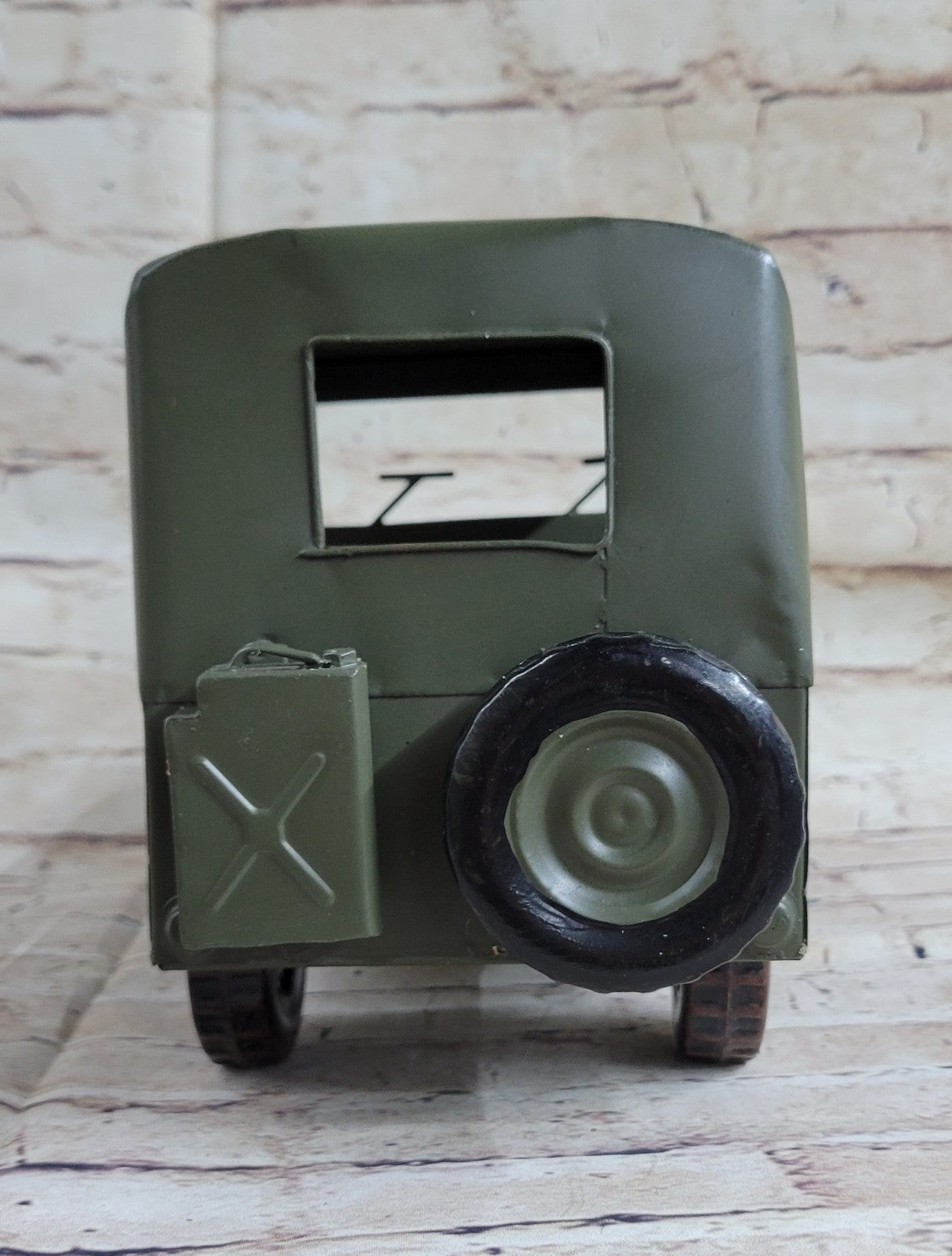 Old Modern Handicrafts 1940 Willys Quad Overland Jeep Model Car Metal