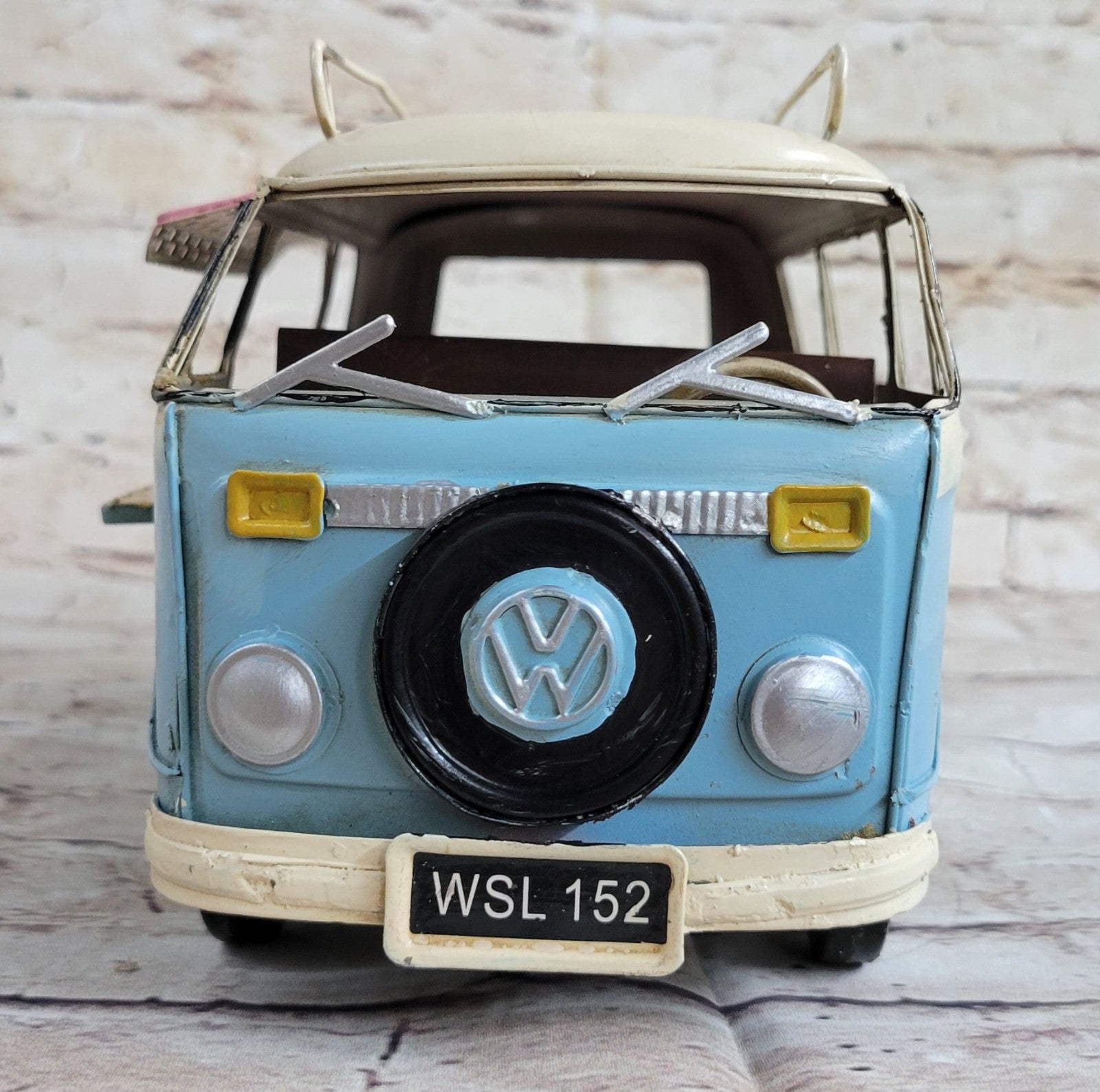 Fast Food Ice Cream Truck 1:18 Scale Car Model Diecast Gift Toy Vehicle Adult