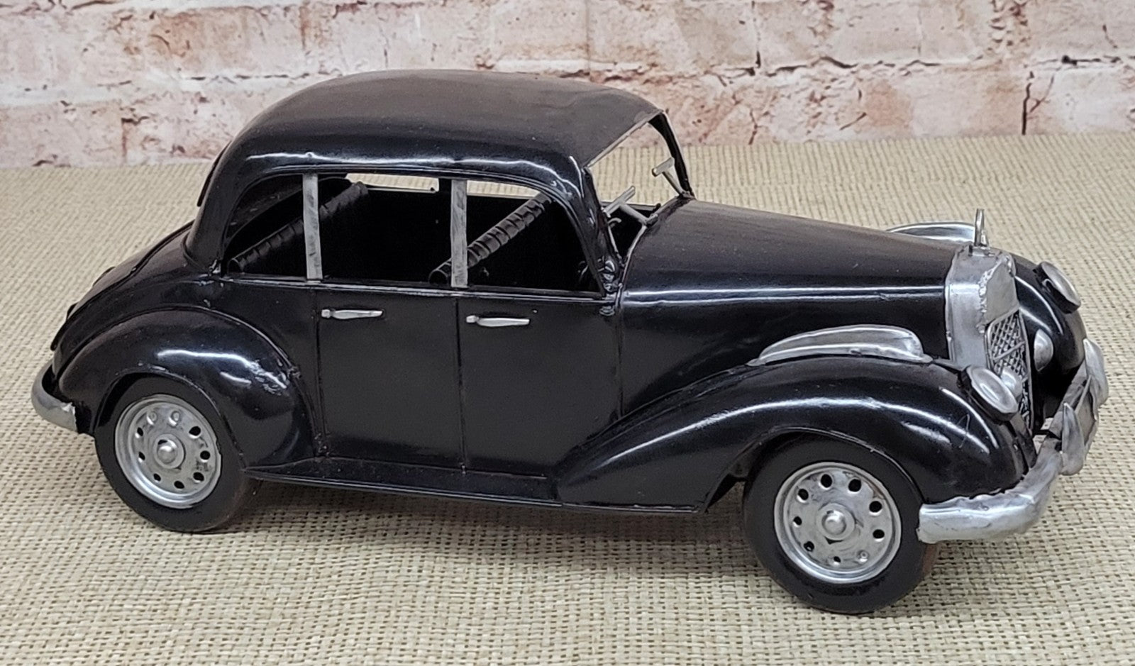 1955 Mercedes Benz 300, Black- Jayland USA Collectors - 1/12 Scale Diecast Model Toy Car