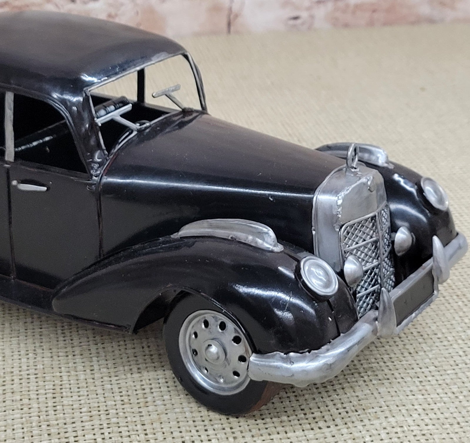 1955 Mercedes Benz 300, Black- Jayland USA Collectors - 1/12 Scale Diecast Model Toy Car